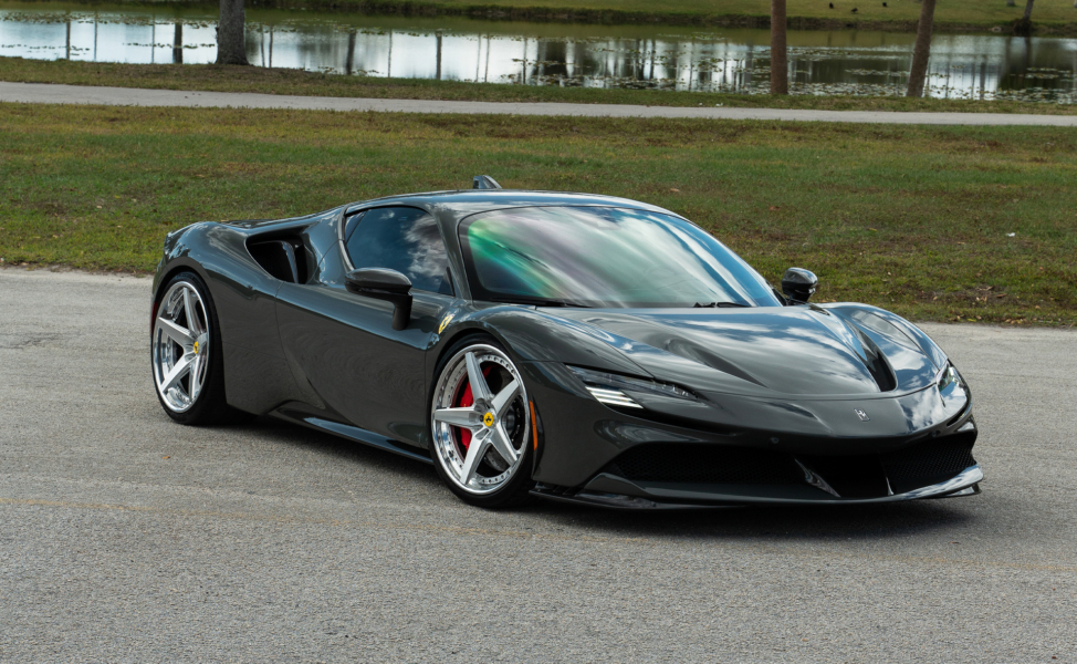 Ferrari SF90 Stradale | Grigio Medio | ANRKY RS5.3 | Brushed Clear