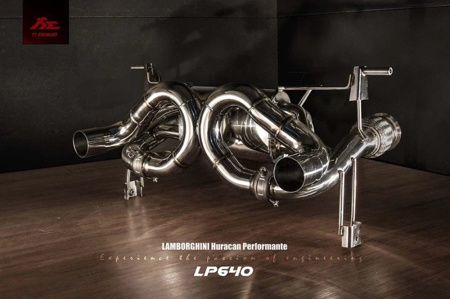 Lamborghini Huracan Performante LP640-4 Valvetronic Muffler (Non-Valve) Exhaust