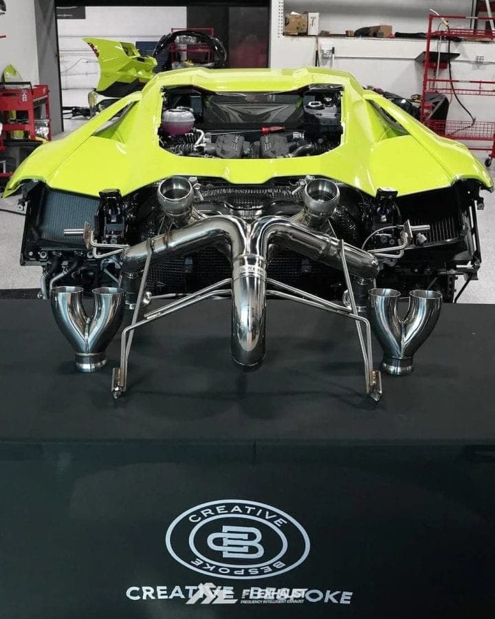 Lamborghini Revuelto CEL-Free Exhaust Package (Non-Valve)