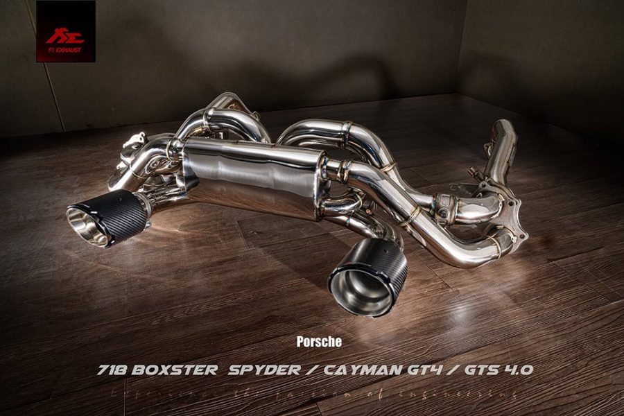 Porsche 718 GT4 RS | 2022+ Valvetronic Muffler Exhaust