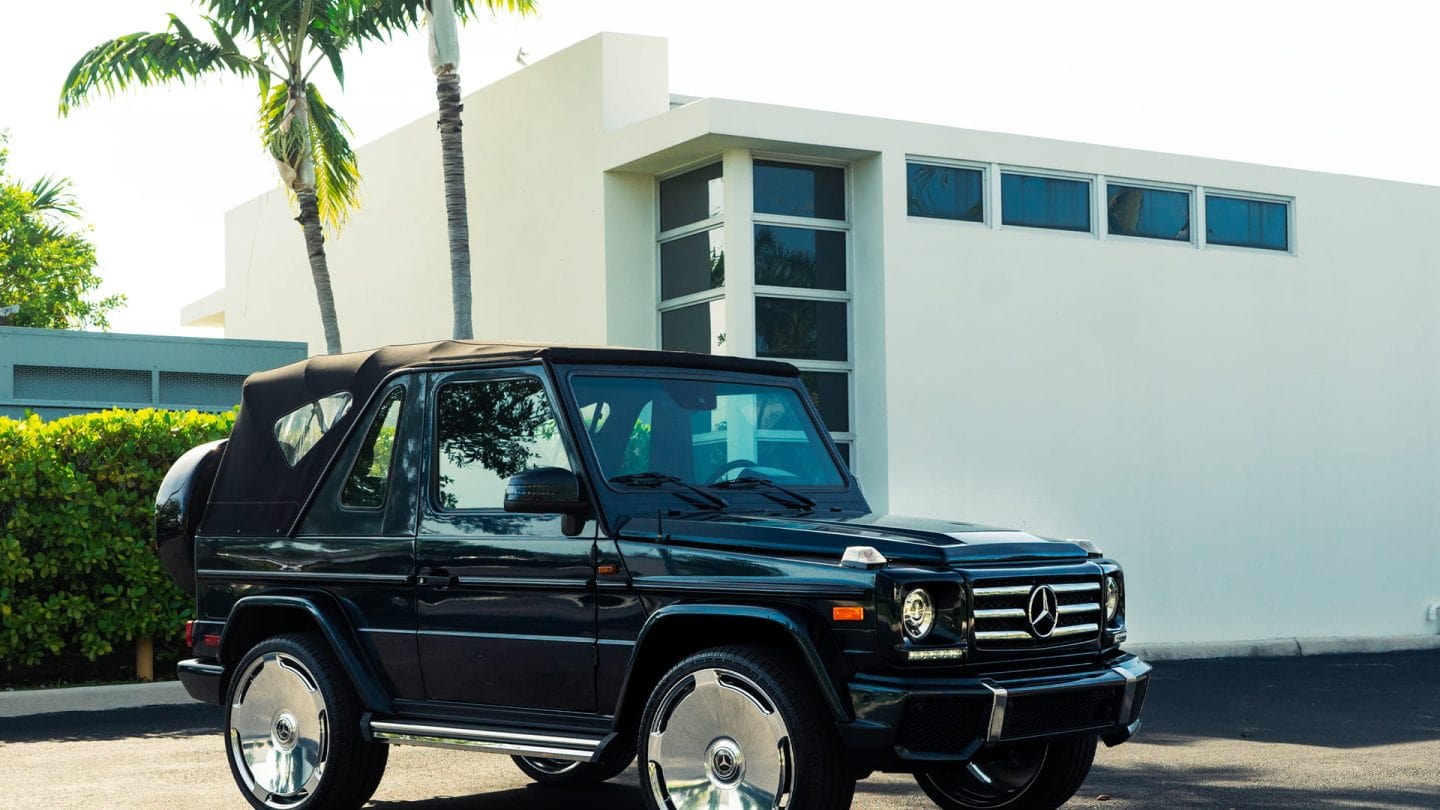 Mercedes G-wagon Cabriolet on AG Wheels