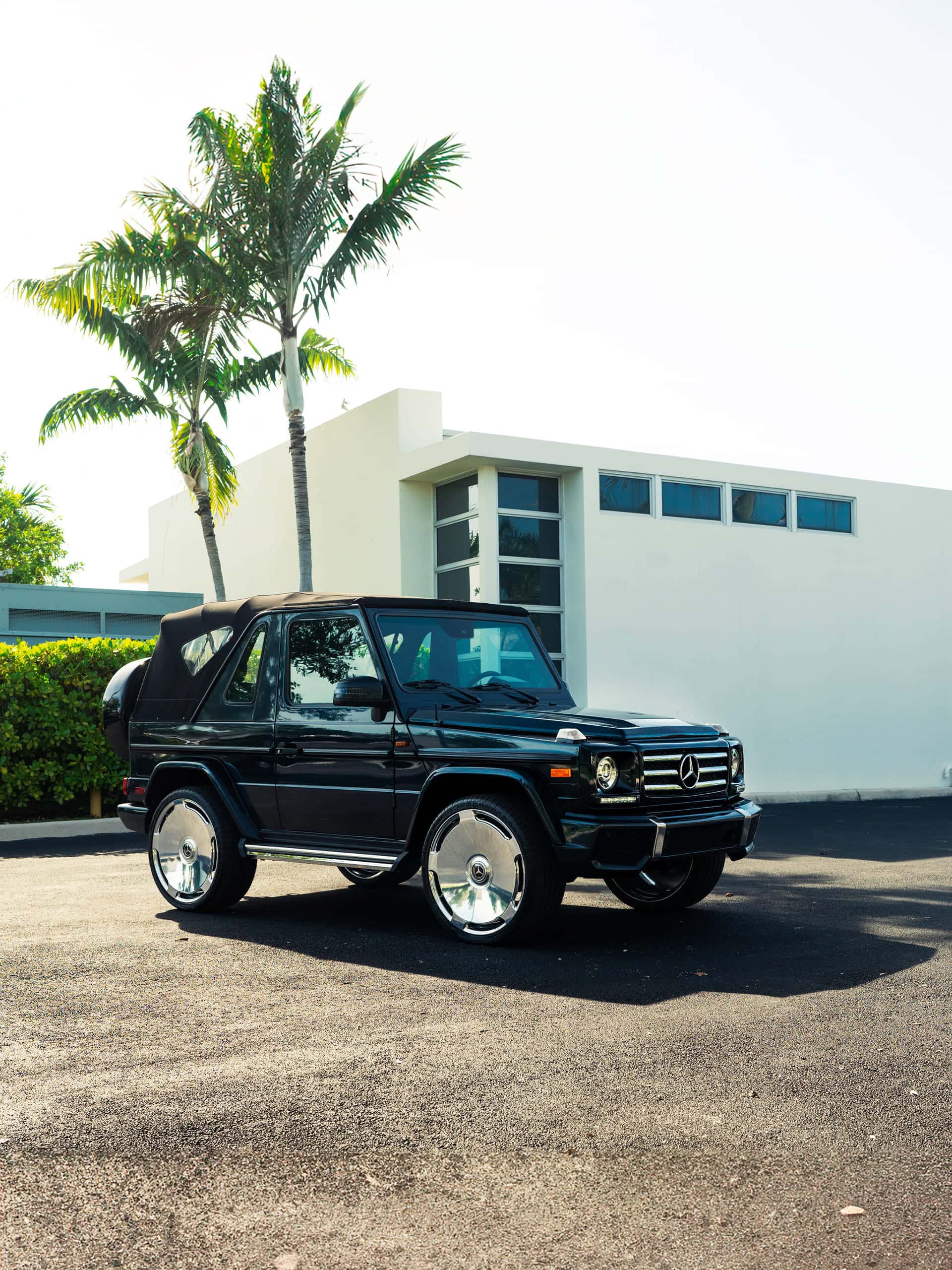 Mercedes G-wagon Cabriolet on AG Wheels