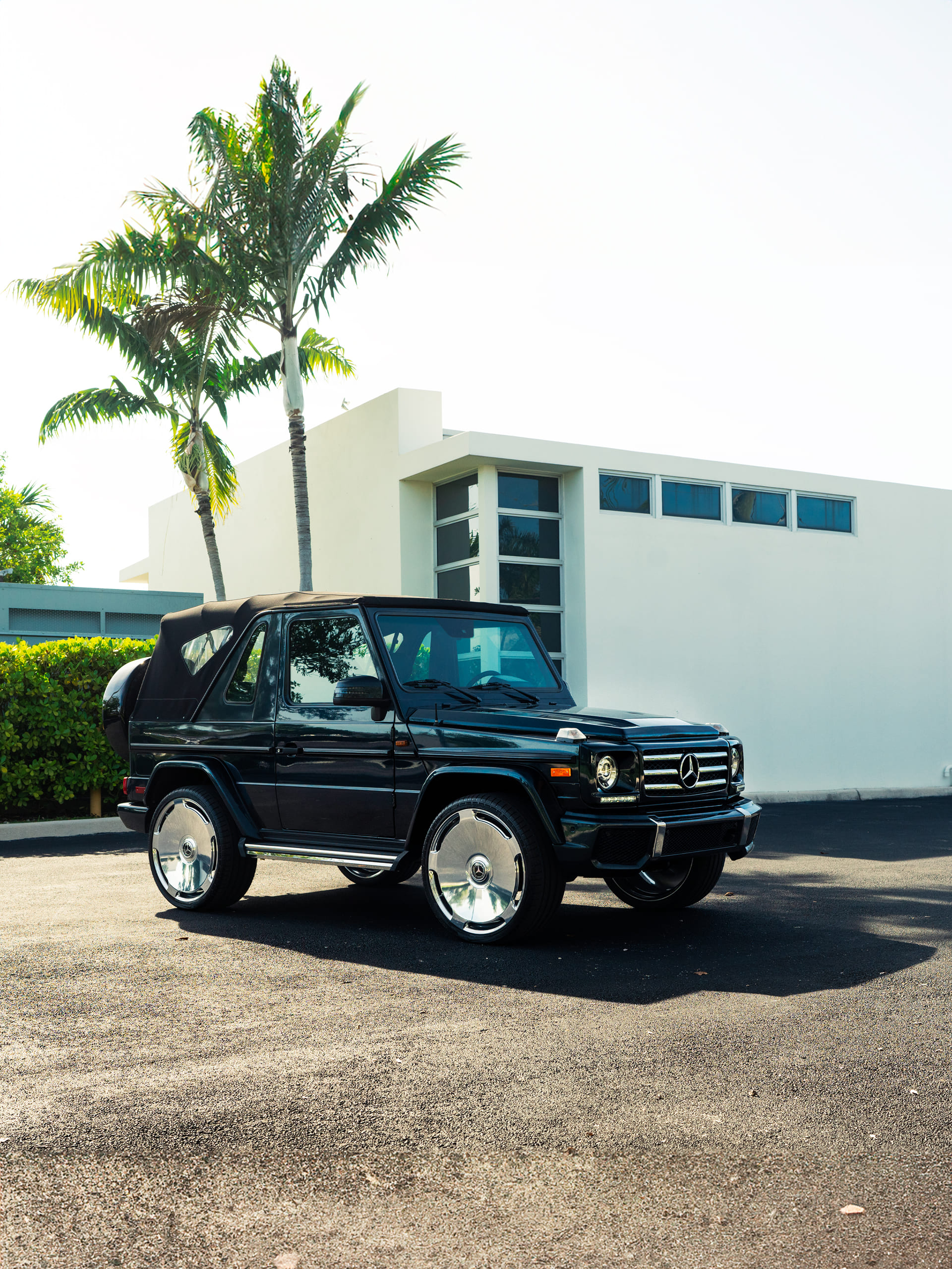 Mercedes G-wagon Cabriolet on AG Wheels