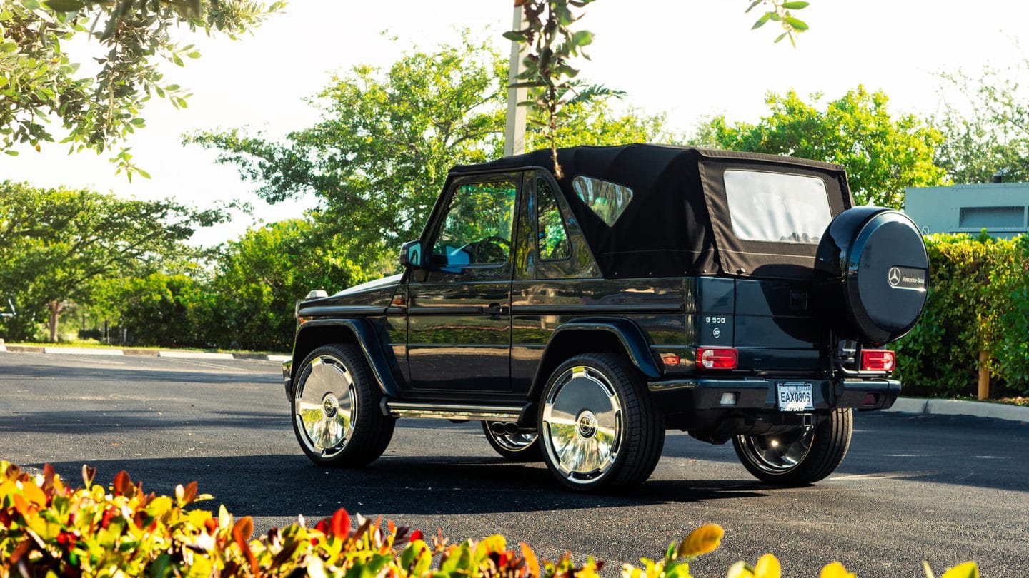 Mercedes G-wagon Cabriolet on AG Wheels