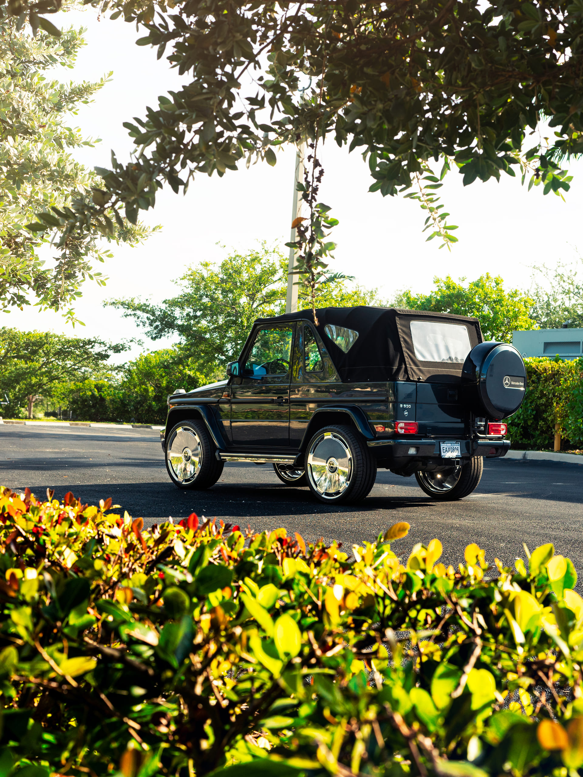 Mercedes G-wagon Cabriolet on AG Wheels
