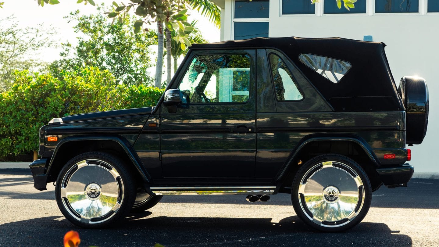 Mercedes G-wagon Cabriolet on AG Wheels