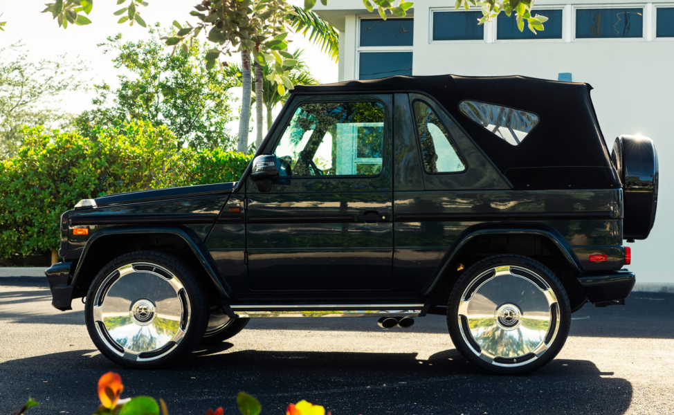 Mercedes G-wagon Cabriolet on AG Wheels