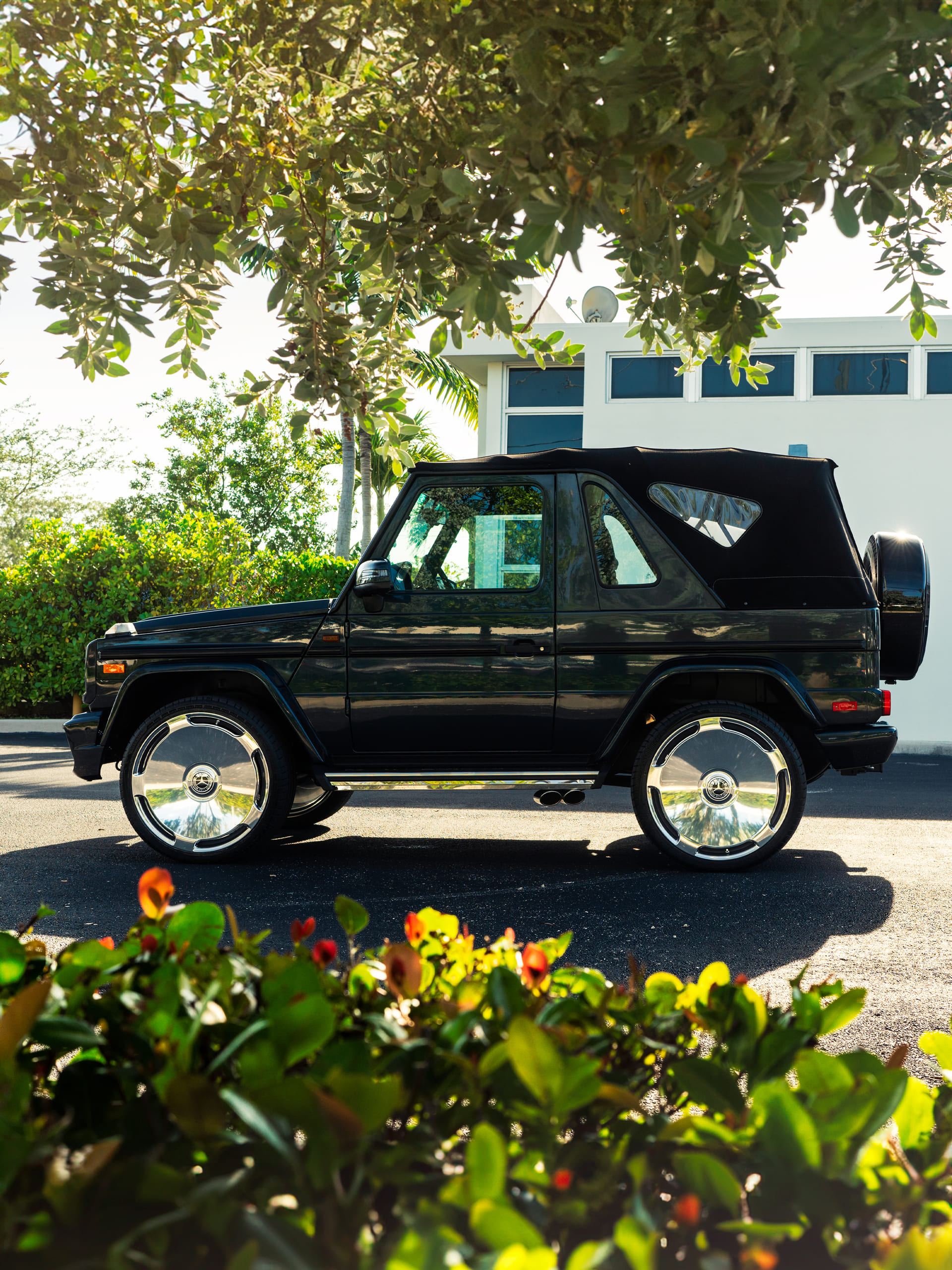 Mercedes G-wagon Cabriolet on AG Wheels