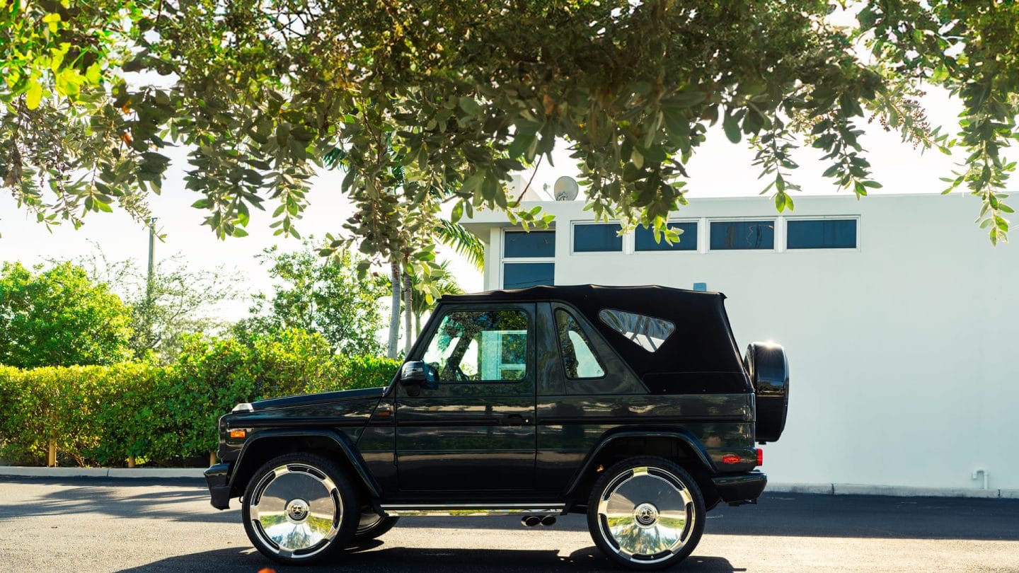 Mercedes G-wagon Cabriolet on AG Wheels