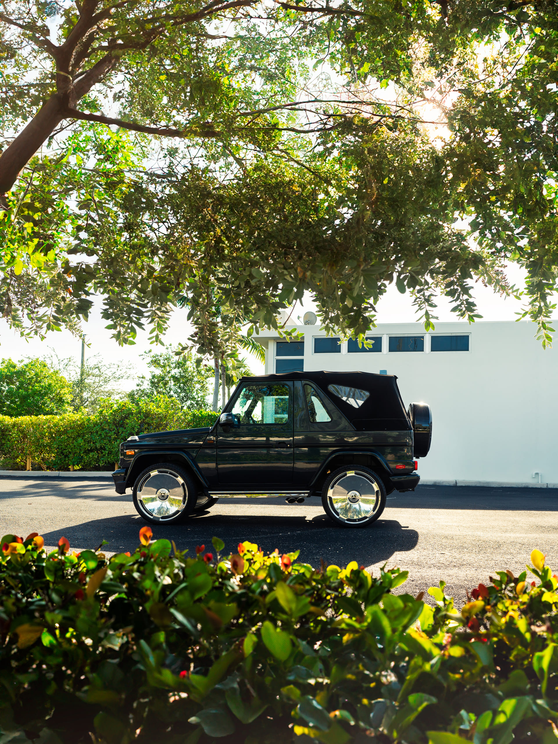 Mercedes G-wagon Cabriolet on AG Wheels