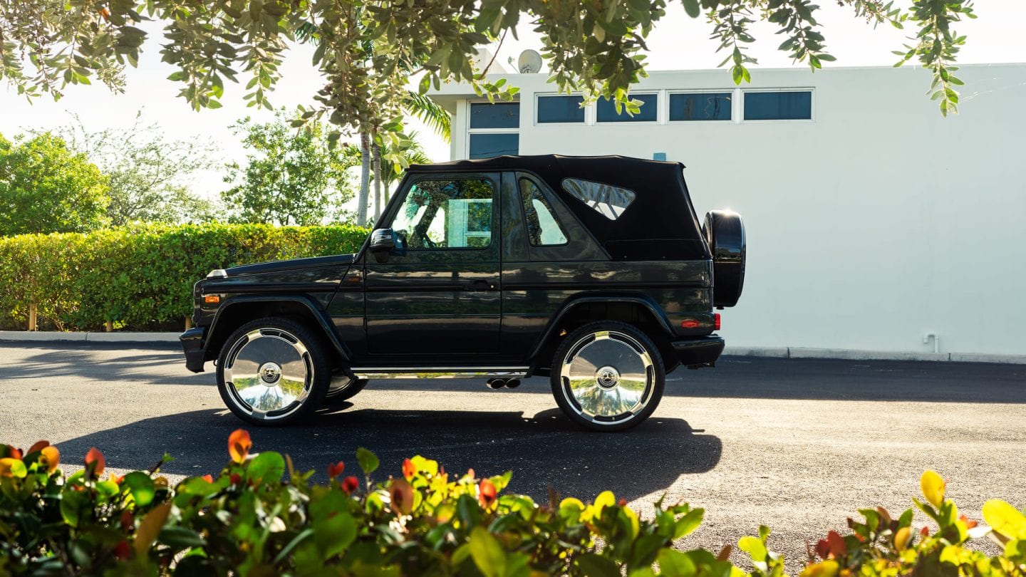 Mercedes G-wagon Cabriolet on AG Wheels