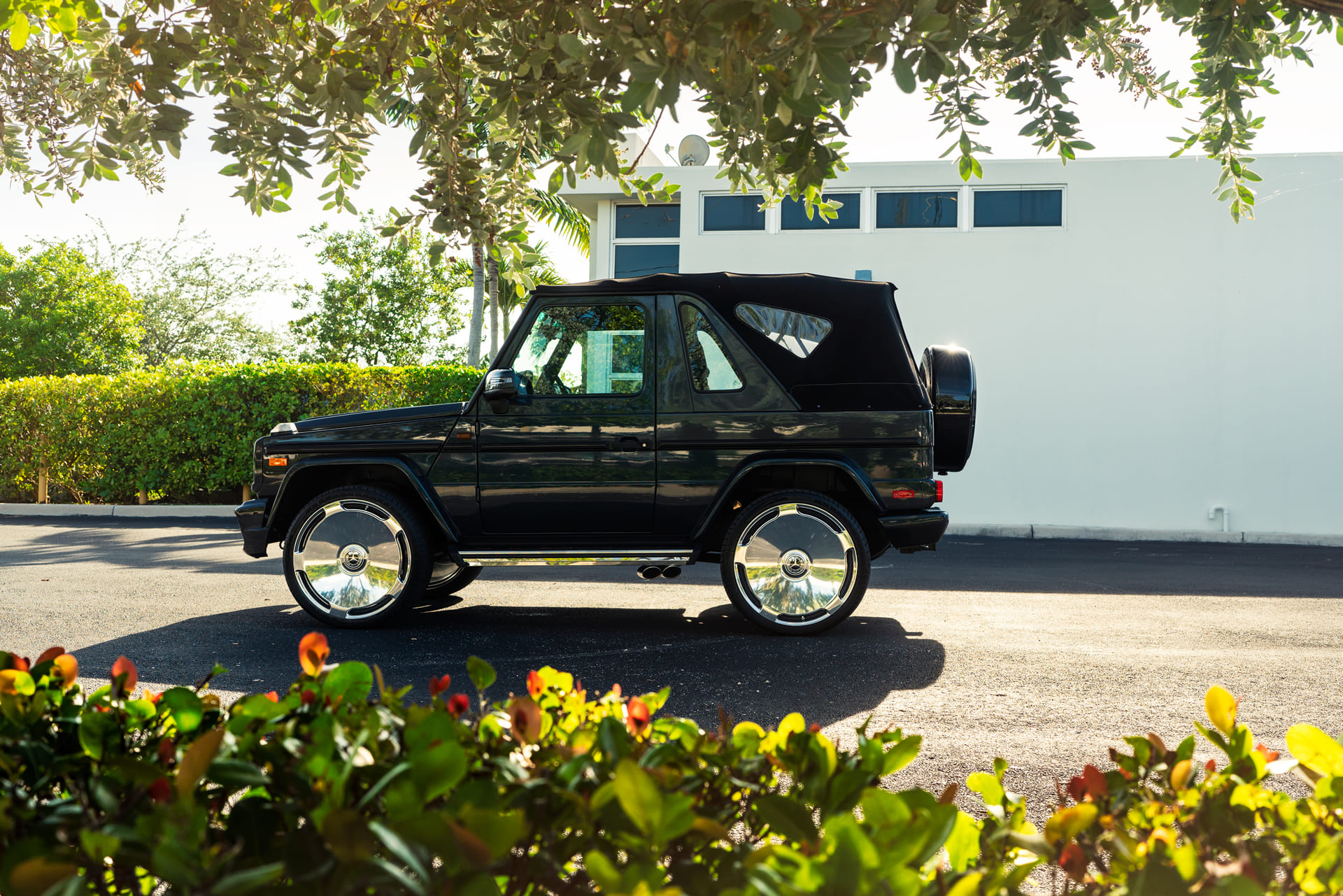 Mercedes G-wagon Cabriolet on AG Wheels
