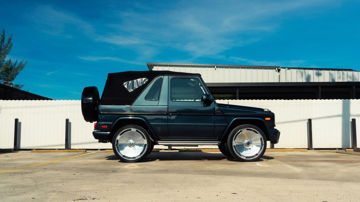 Mercedes G-wagon Cabriolet on AG Wheels