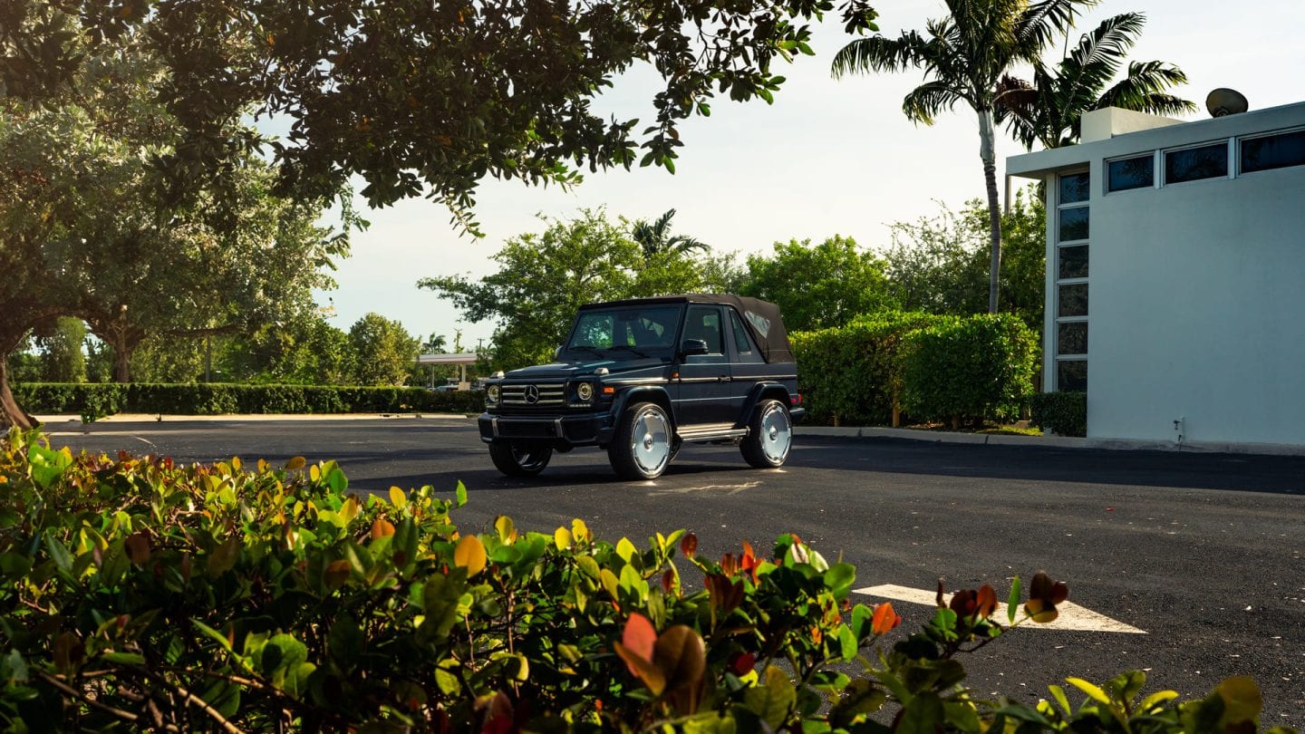 Mercedes G-wagon Cabriolet on AG Wheels