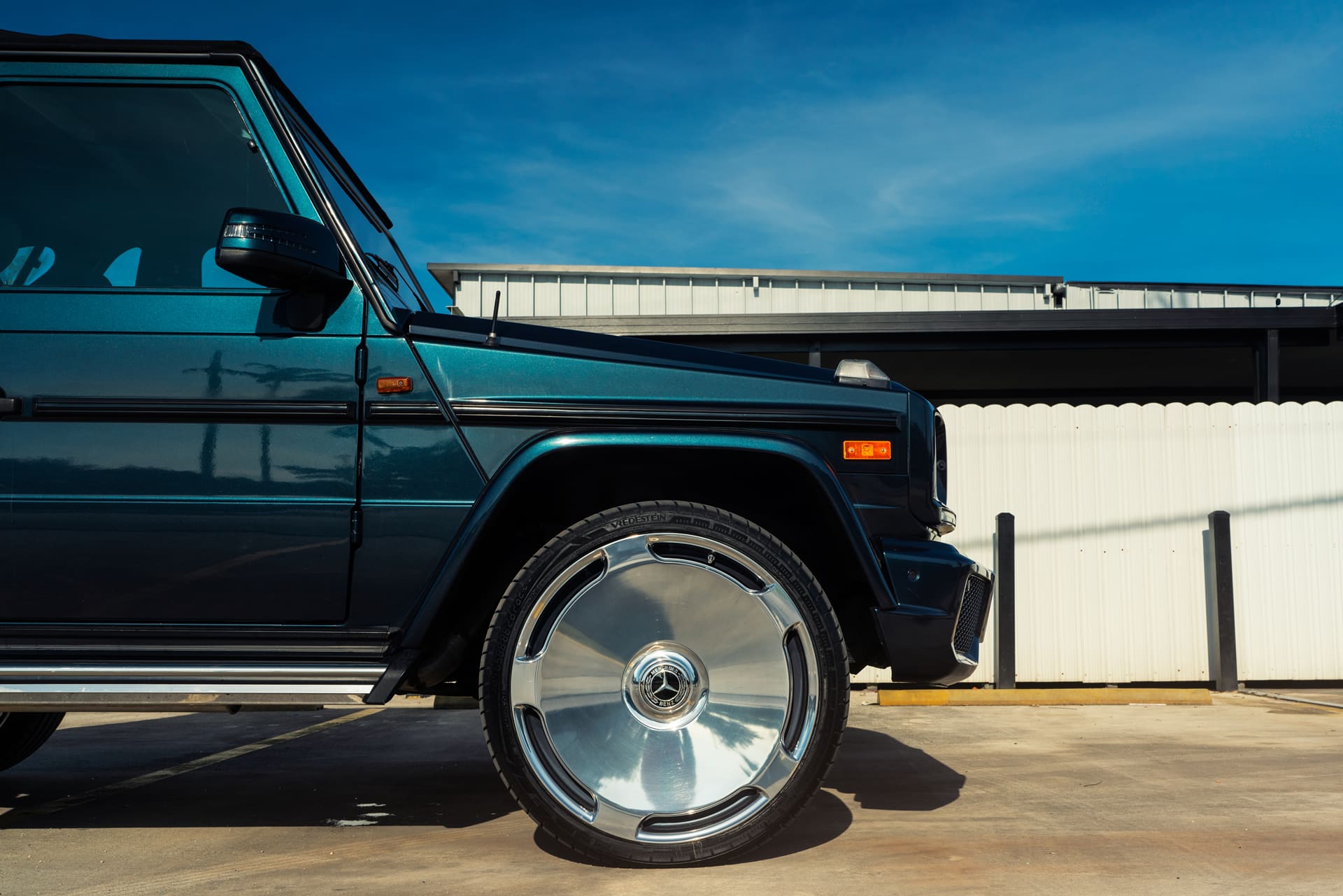 Mercedes G-wagon Cabriolet on AG Wheels