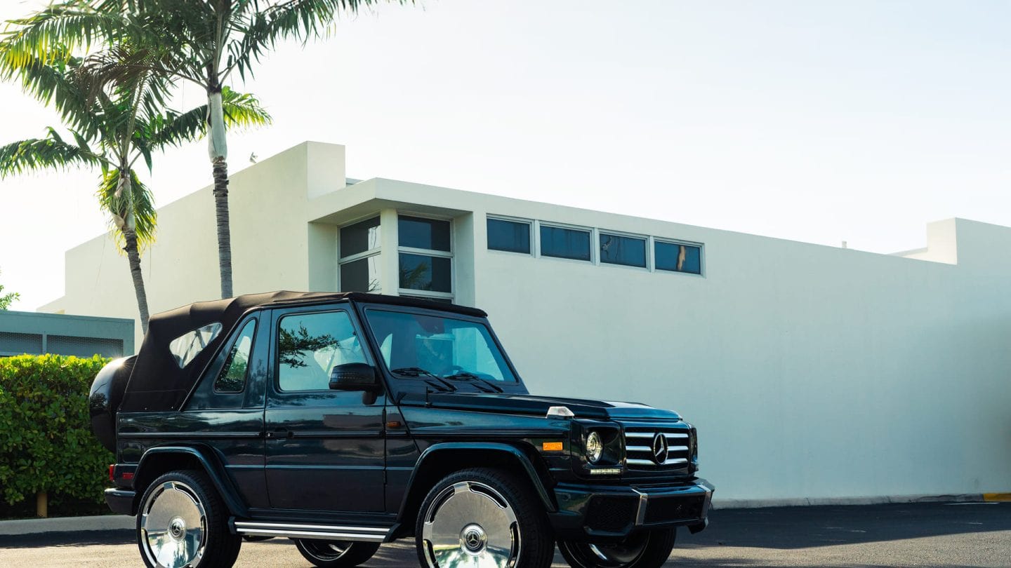Mercedes G-wagon Cabriolet on AG Wheels