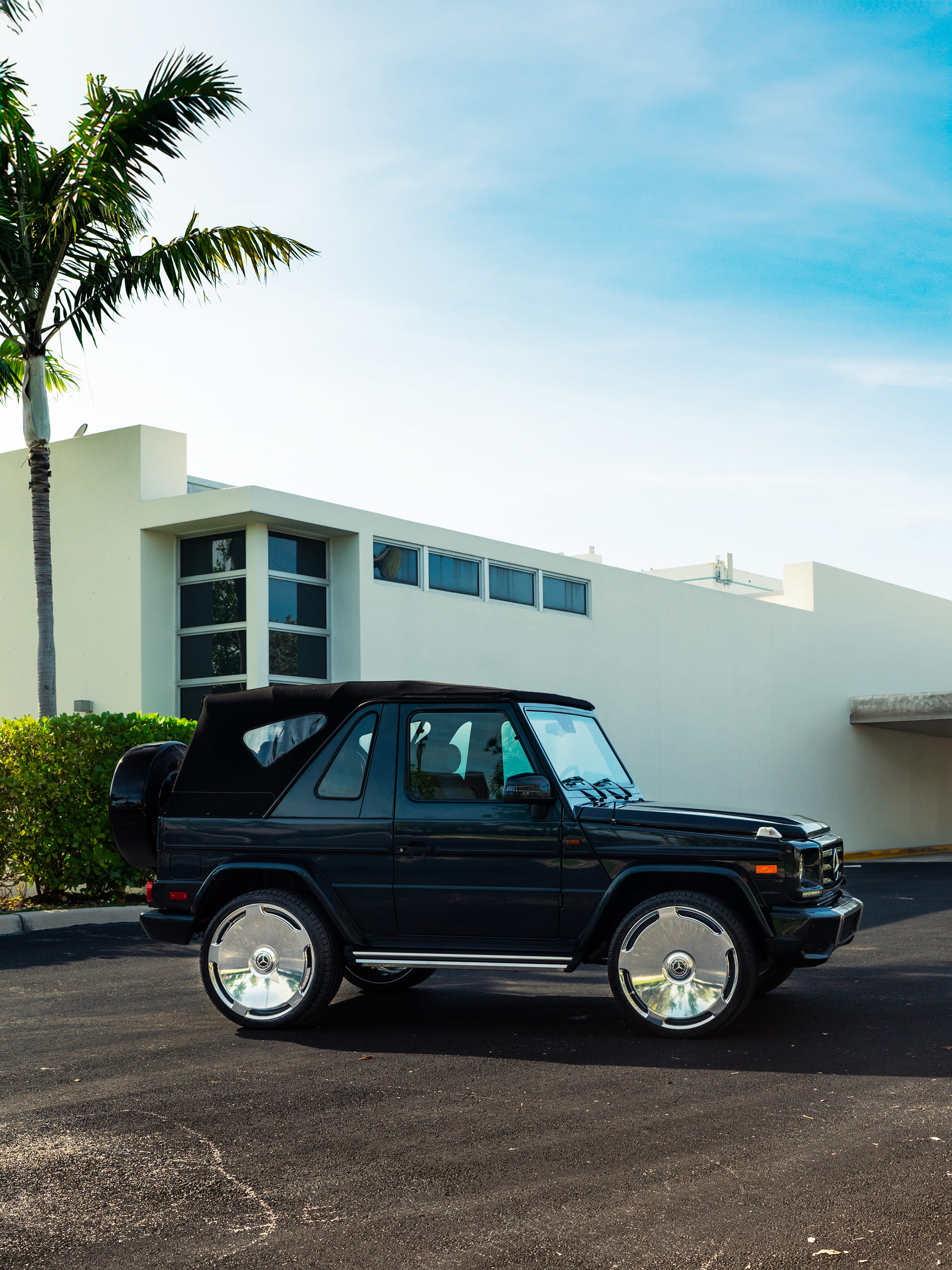 Mercedes G-wagon Cabriolet on AG Wheels