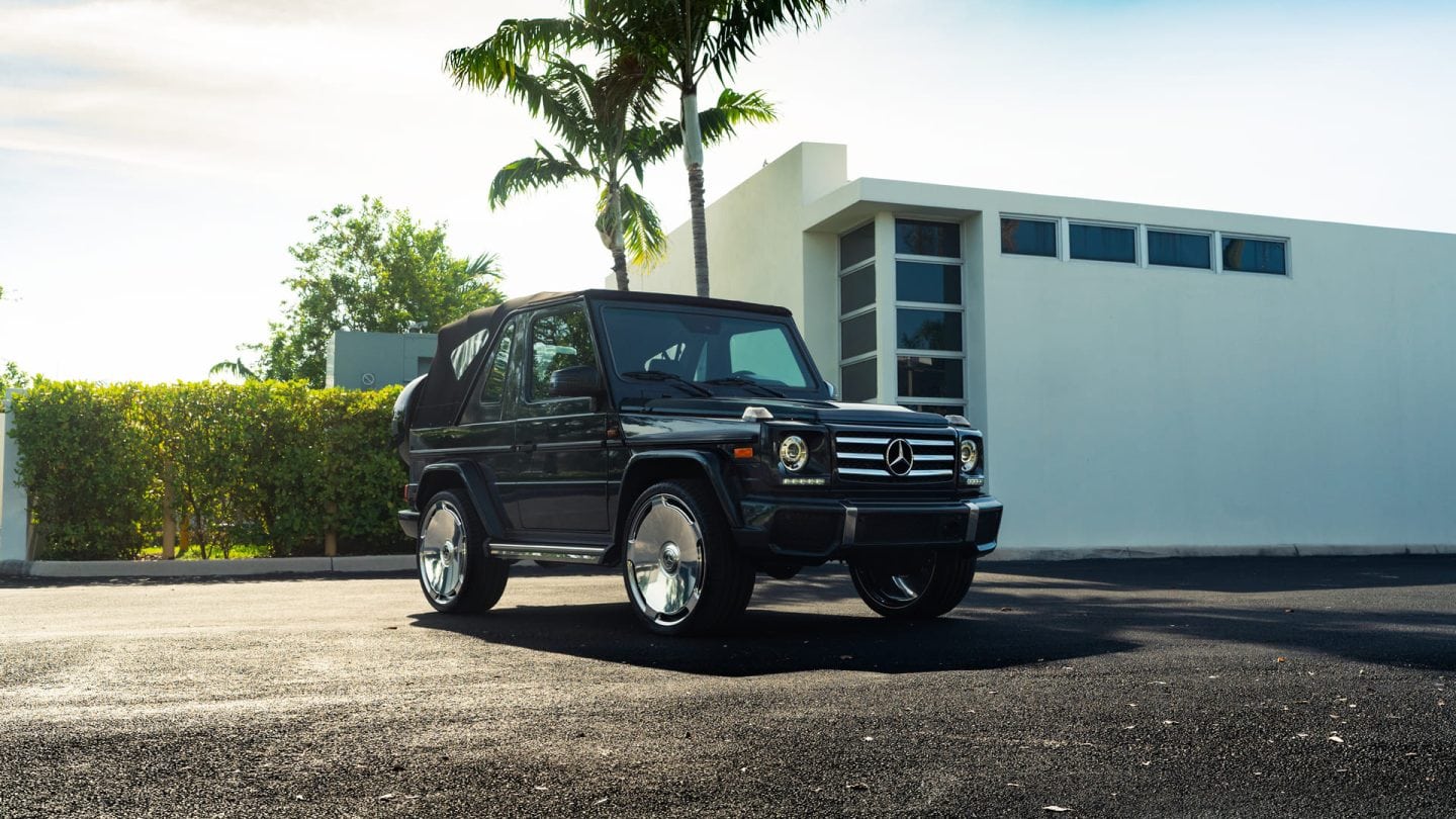 Mercedes G-wagon Cabriolet on AG Wheels