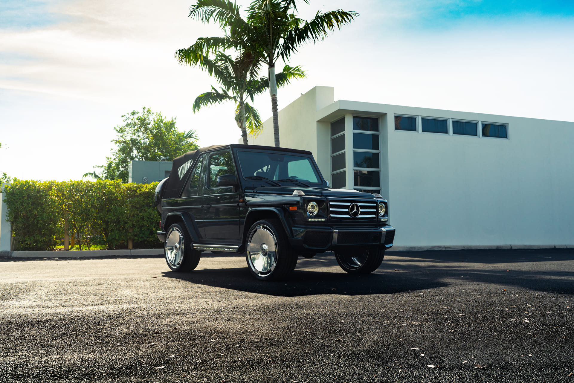 Mercedes G-wagon Cabriolet on AG Wheels