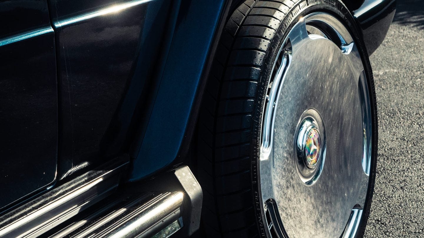Mercedes G-wagon Cabriolet on AG Wheels