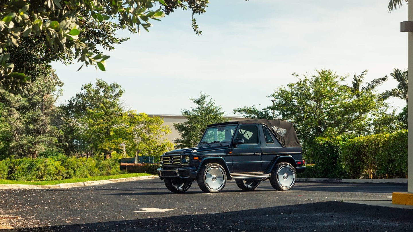 Mercedes G-wagon Cabriolet on AG Wheels