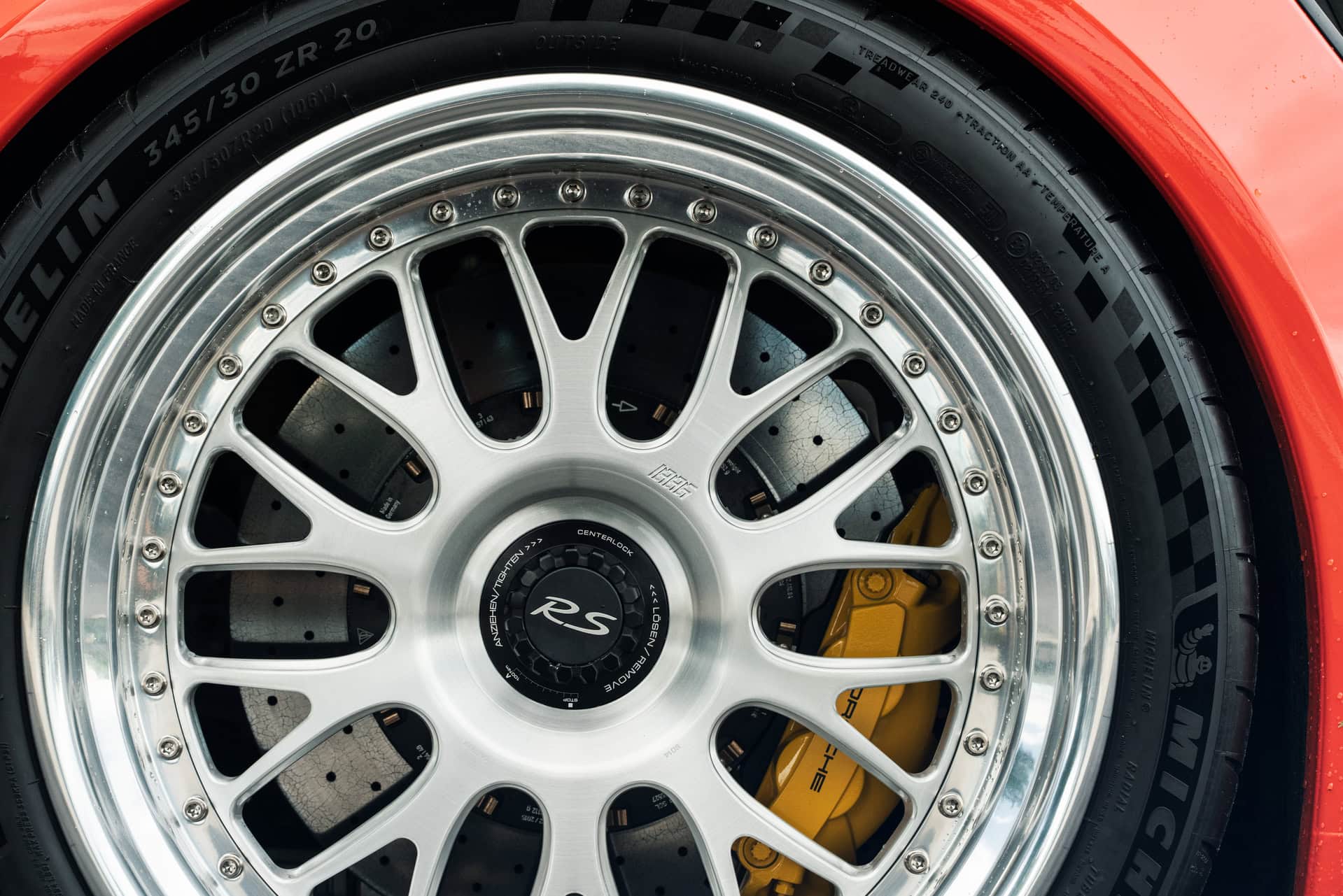 Photo 23 of Porsche 991 GT3 RS | Lava Orange | on 1886 S014 | Brushed Clear