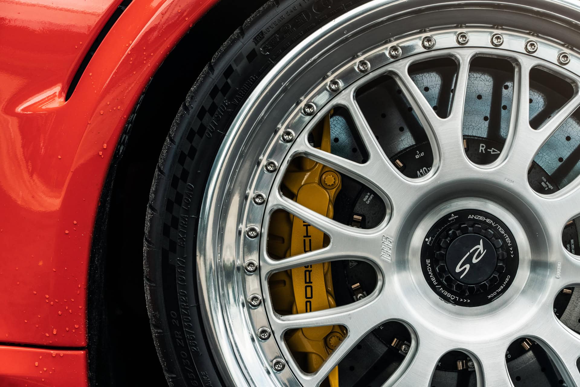 Photo 31 of Porsche 991 GT3 RS | Lava Orange | on 1886 S014 | Brushed Clear