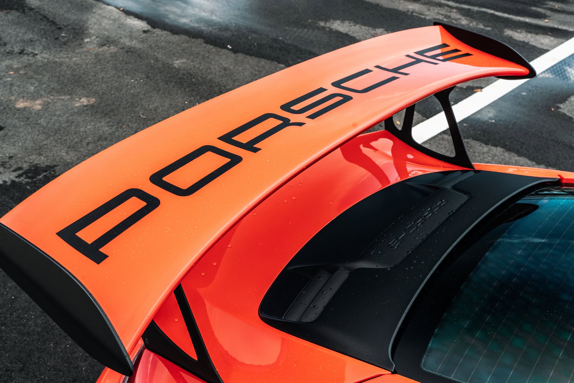 Photo 37 of Porsche 991 GT3 RS | Lava Orange | on 1886 S014 | Brushed Clear