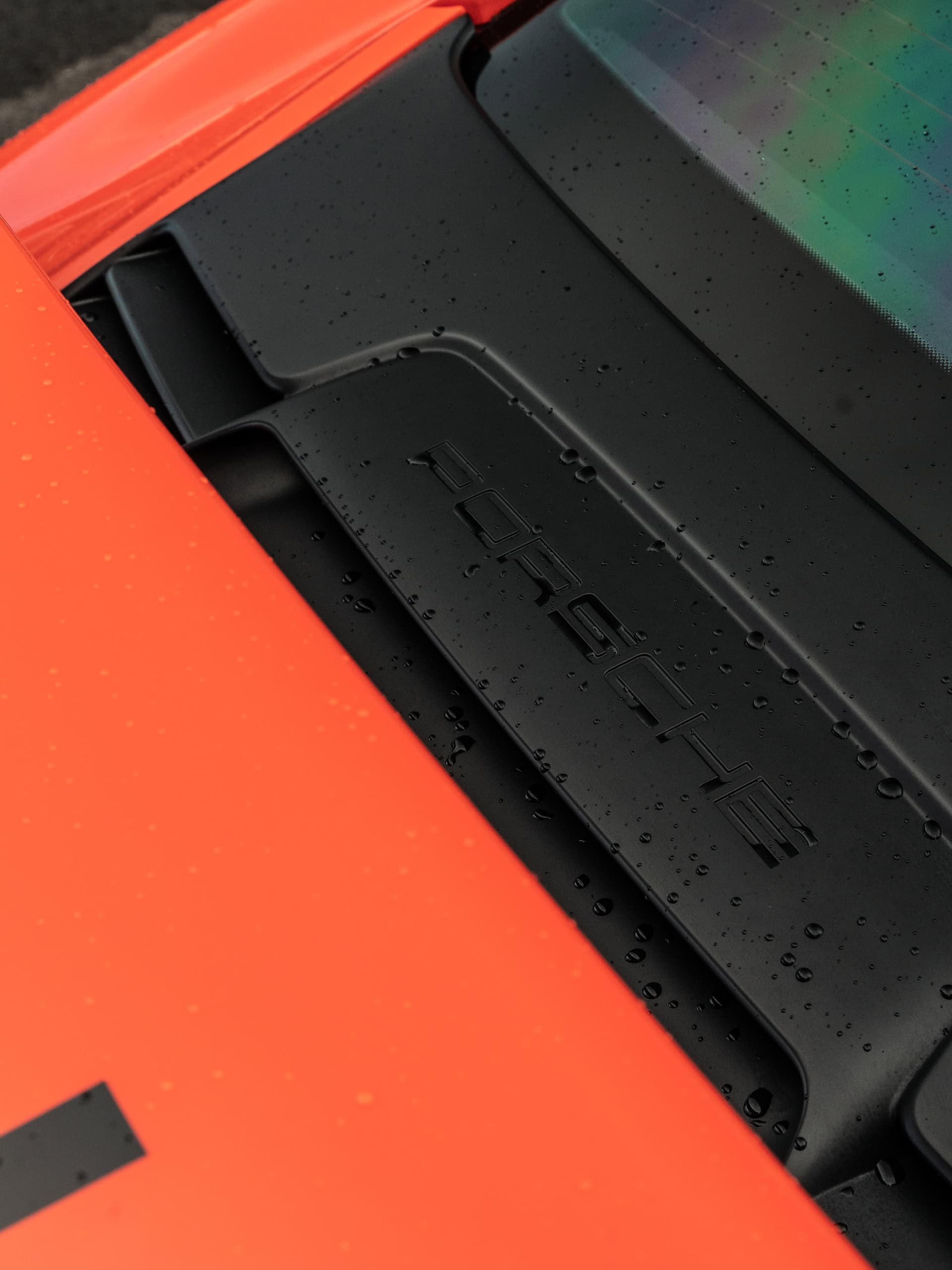 Photo 38 of Porsche 991 GT3 RS | Lava Orange | on 1886 S014 | Brushed Clear