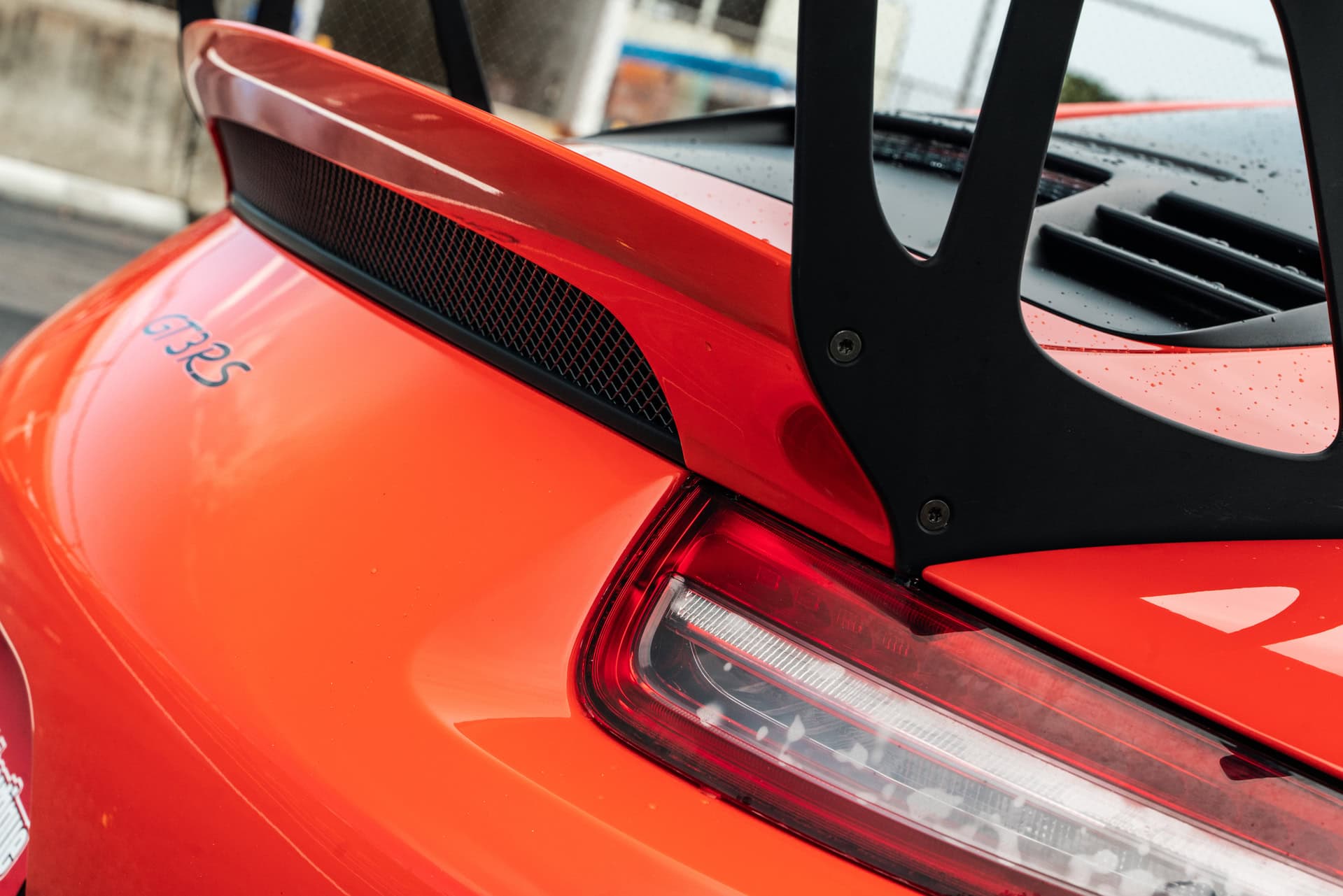 Photo 41 of Porsche 991 GT3 RS | Lava Orange | on 1886 S014 | Brushed Clear