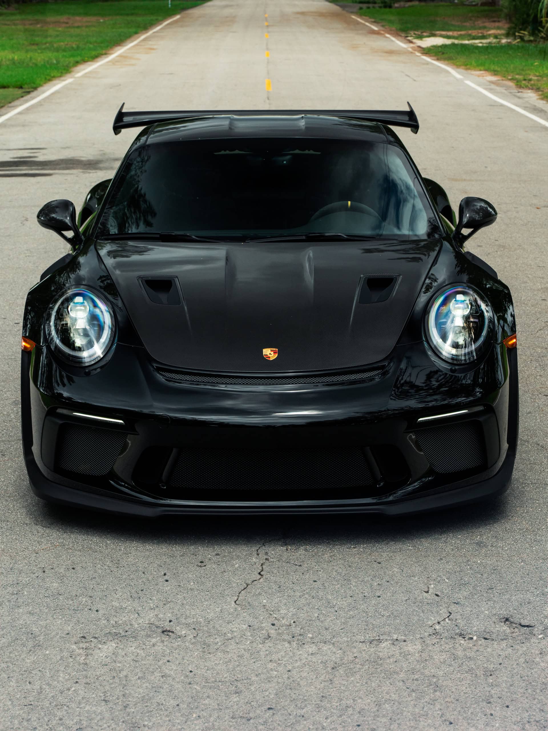 Photo 22 of Porsche 991.2 GT3RS | Black | on HRE 300 Classics | Satin White Gold
