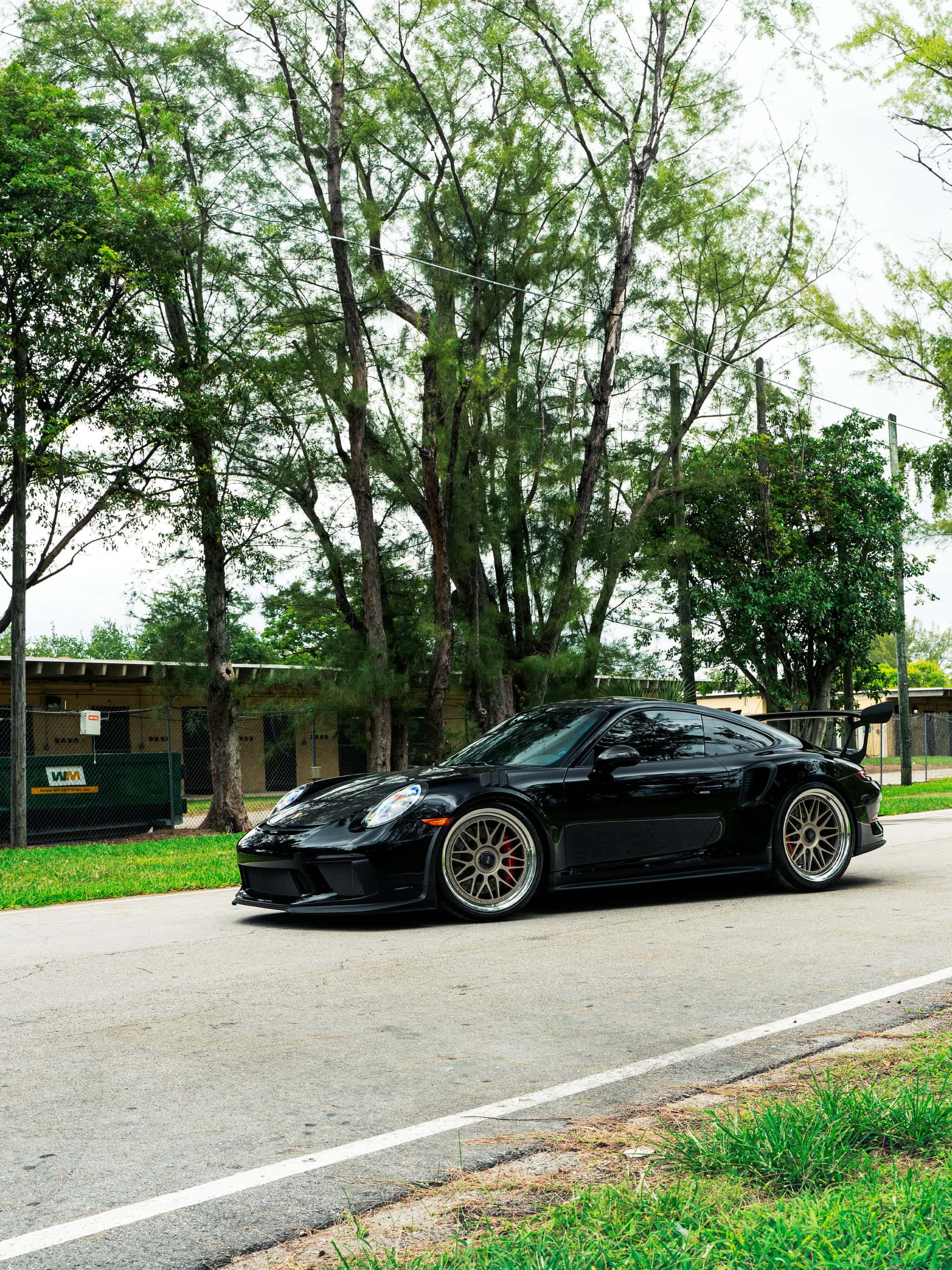 Photo 26 of Porsche 991.2 GT3RS | Black | on HRE 300 Classics | Satin White Gold