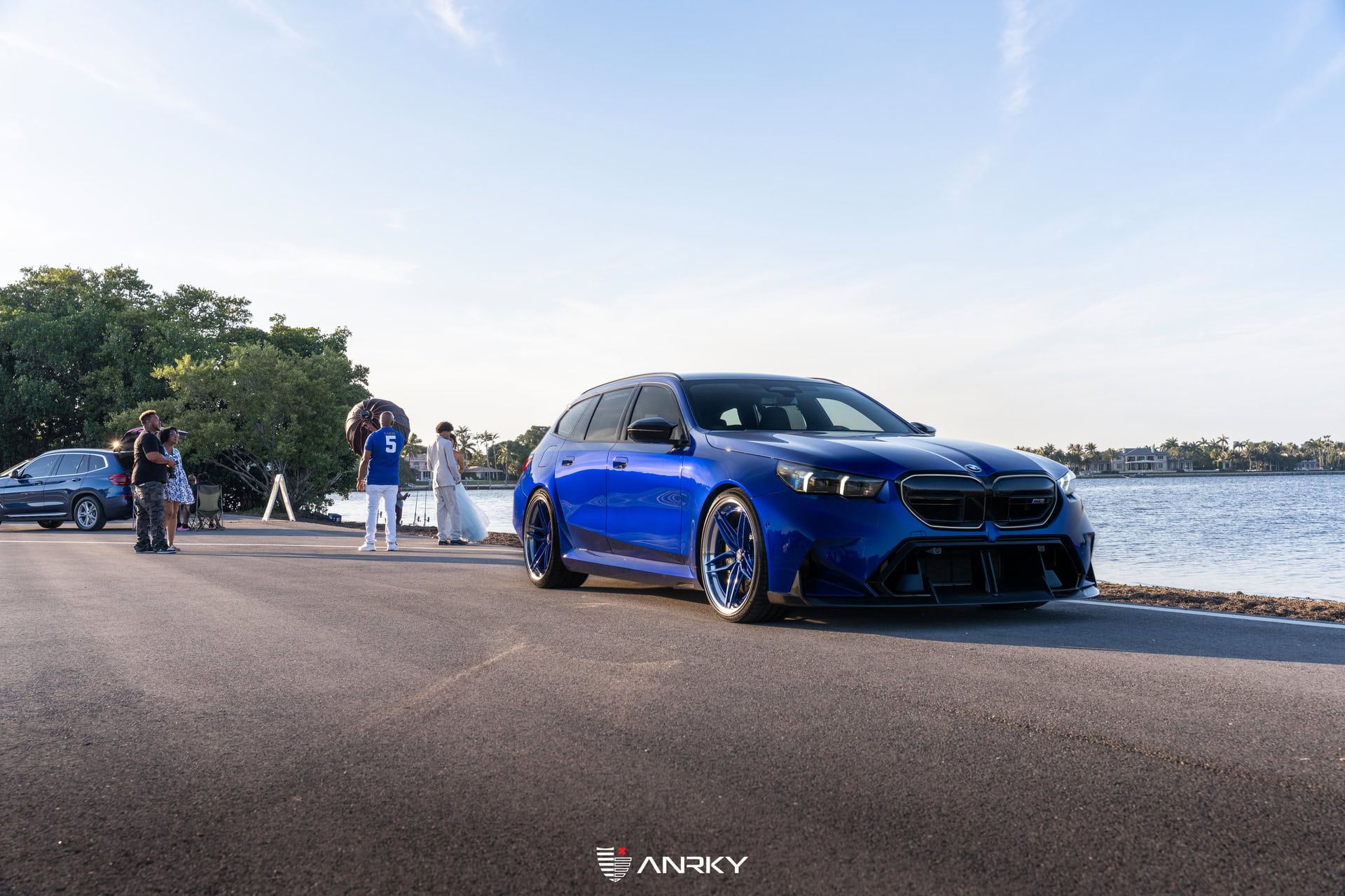 Photo 24 of G99 BMW M5 Touring | ANRKY XR-370 | Marina Bay Blue