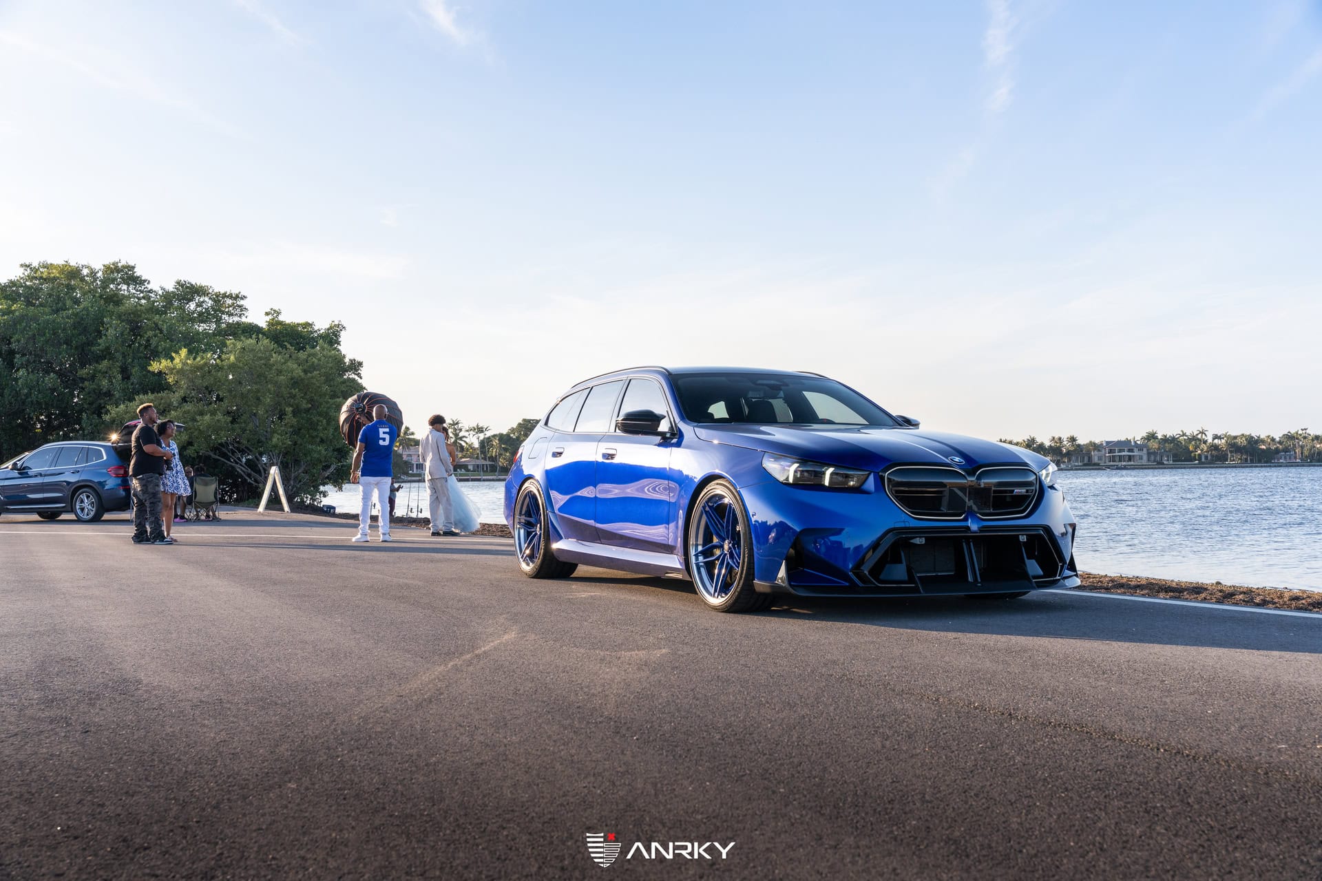 Photo 25 of G99 BMW M5 Touring | ANRKY XR-370 | Marina Bay Blue