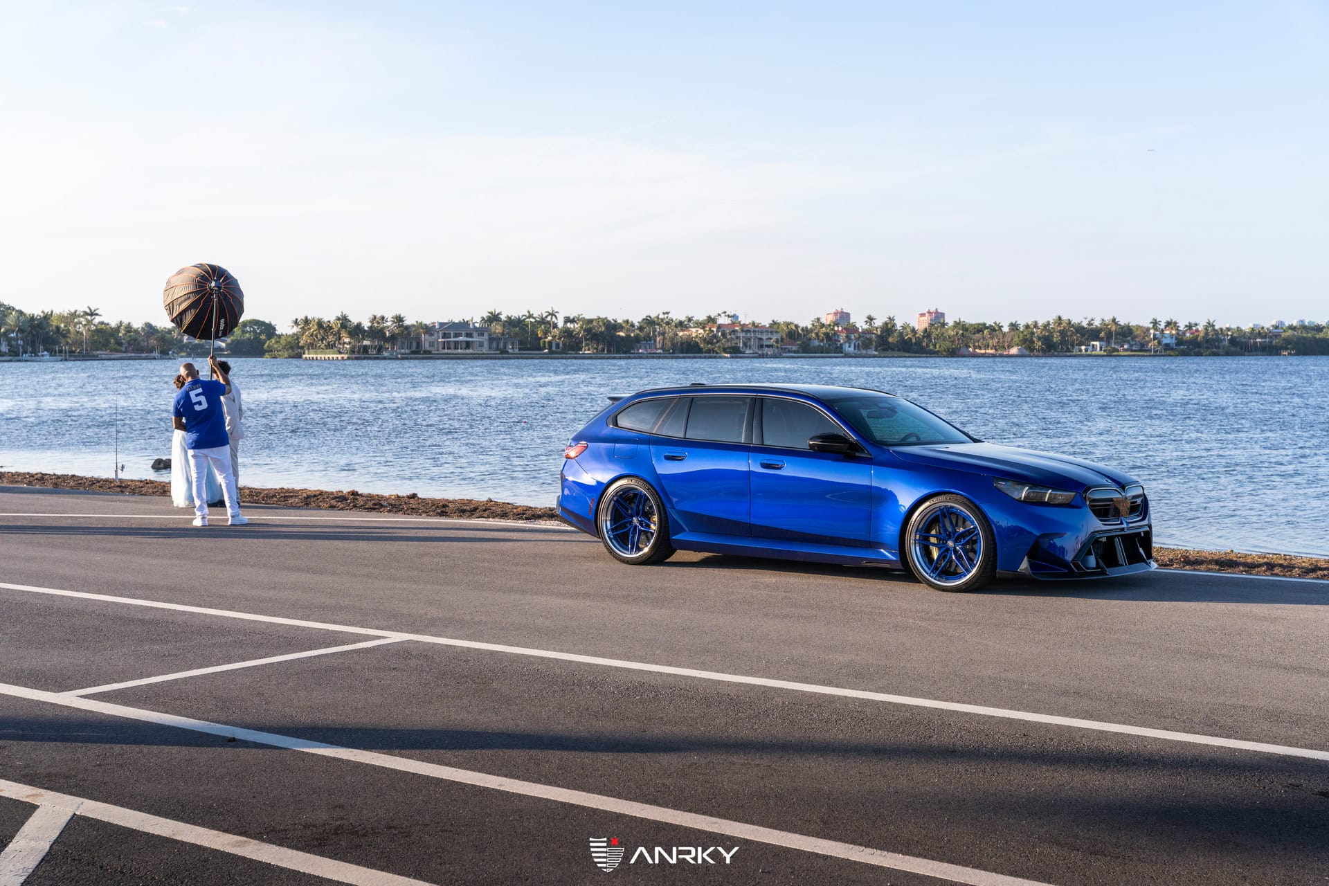 Photo 37 of G99 BMW M5 Touring | ANRKY XR-370 | Marina Bay Blue