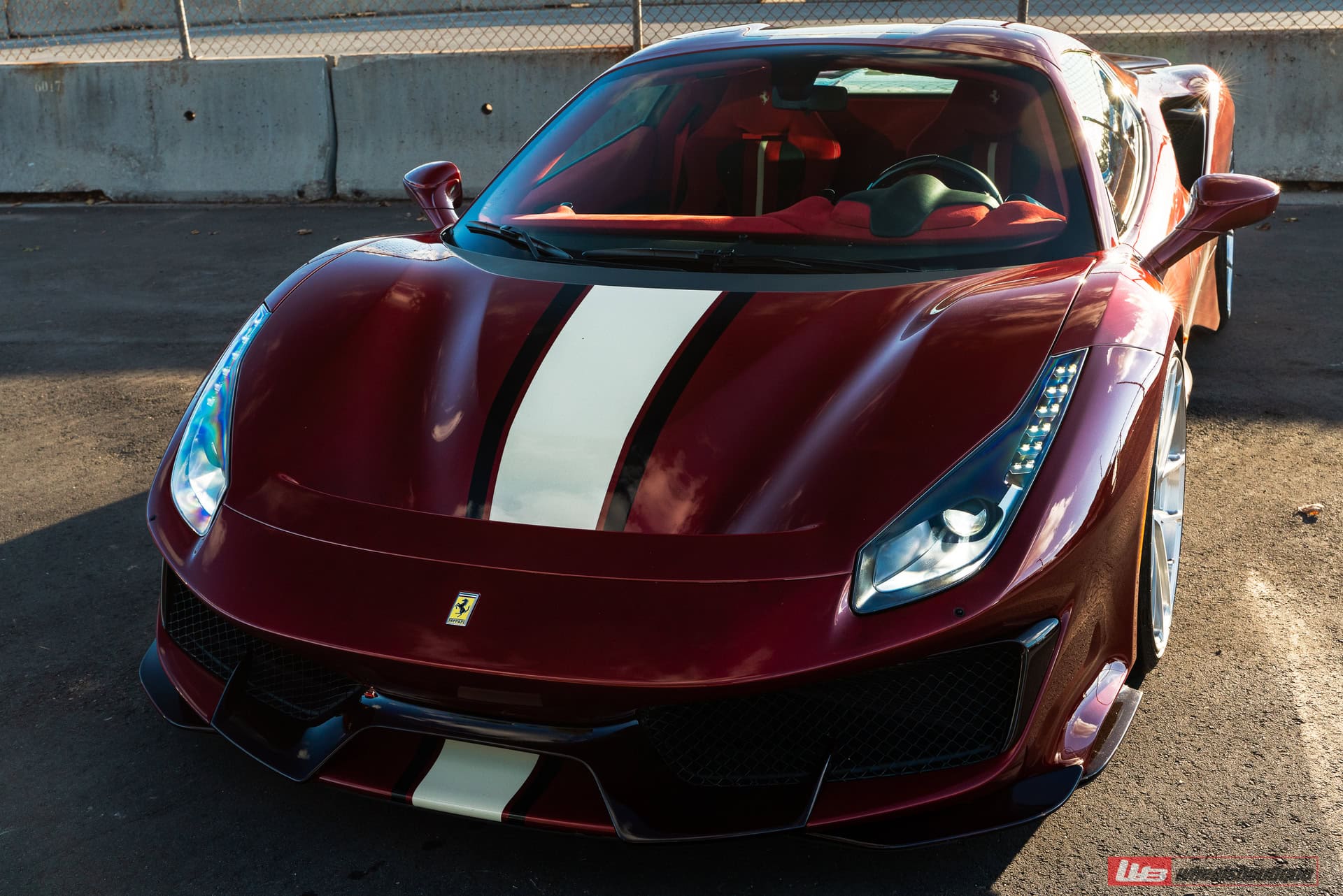 Photo 37 of Ferrari 488 Pista | Rosso Fiorano | on ANRKY XR-01 Ultralight | Brushed Clear