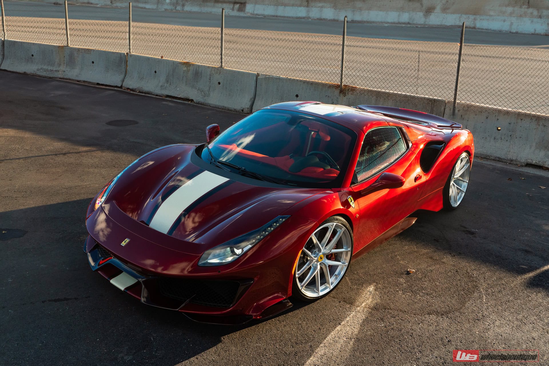 Photo 39 of Ferrari 488 Pista | Rosso Fiorano | on ANRKY XR-01 Ultralight | Brushed Clear