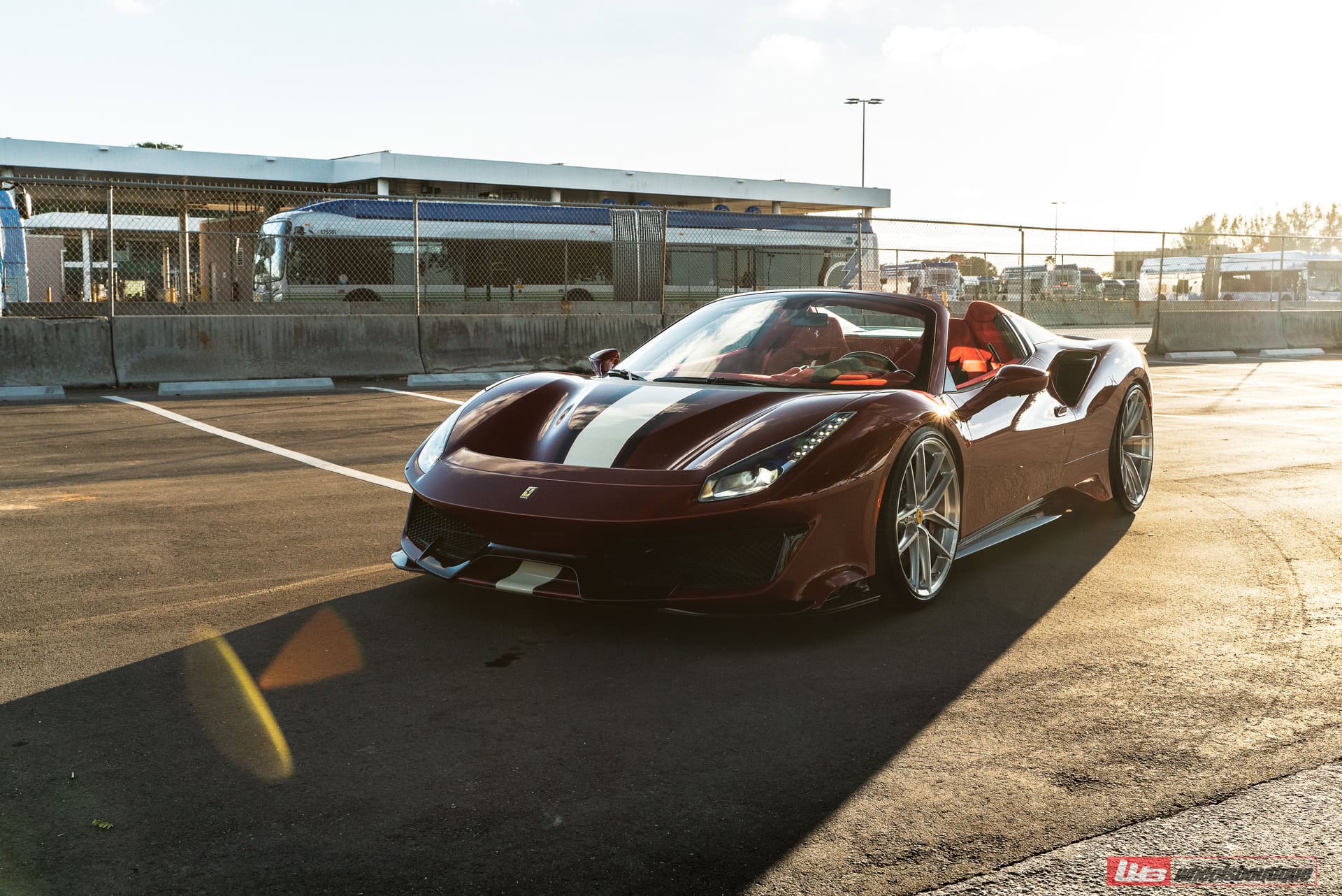Photo 44 of Ferrari 488 Pista | Rosso Fiorano | on ANRKY XR-01 Ultralight | Brushed Clear