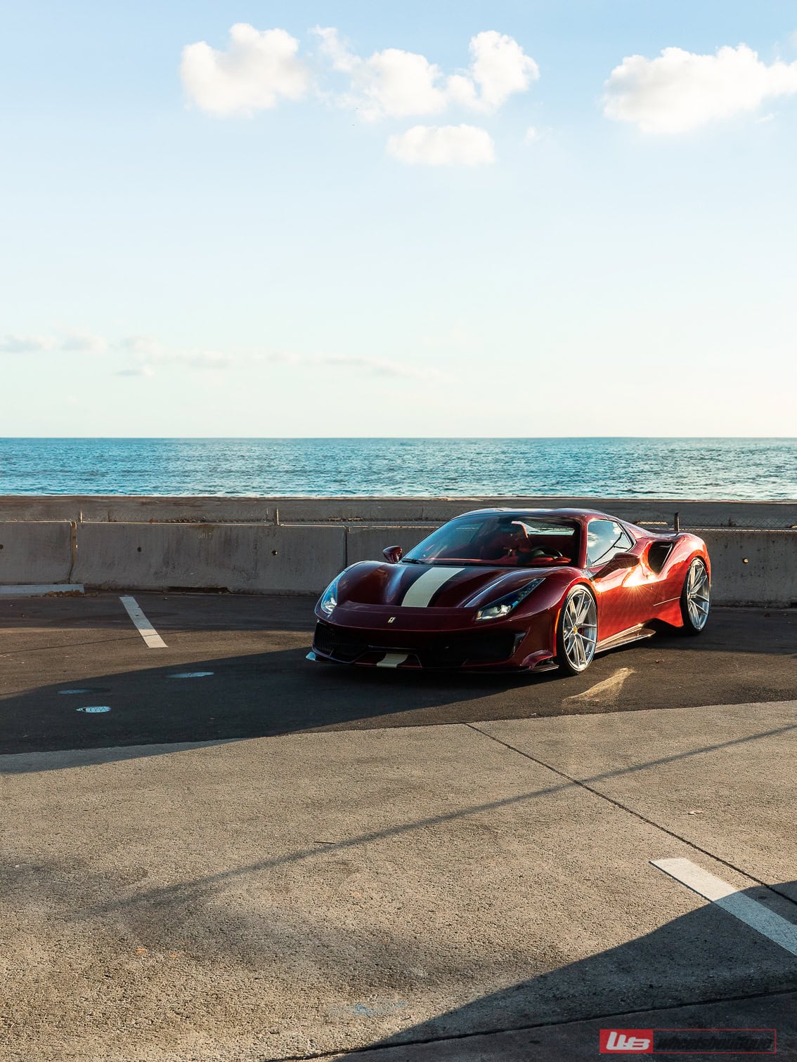 Photo 28 of Ferrari 488 Pista | Rosso Fiorano | on ANRKY XR-01 Ultralight | Brushed Clear