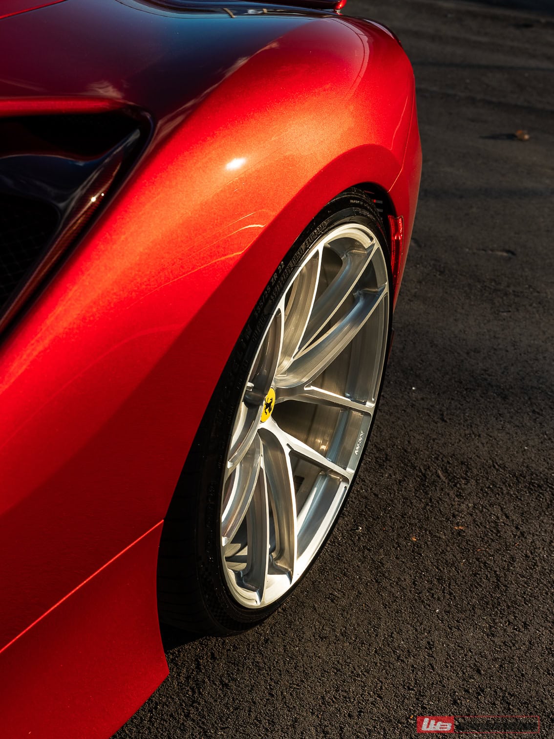 Photo 47 of Ferrari 488 Pista | Rosso Fiorano | on ANRKY XR-01 Ultralight | Brushed Clear