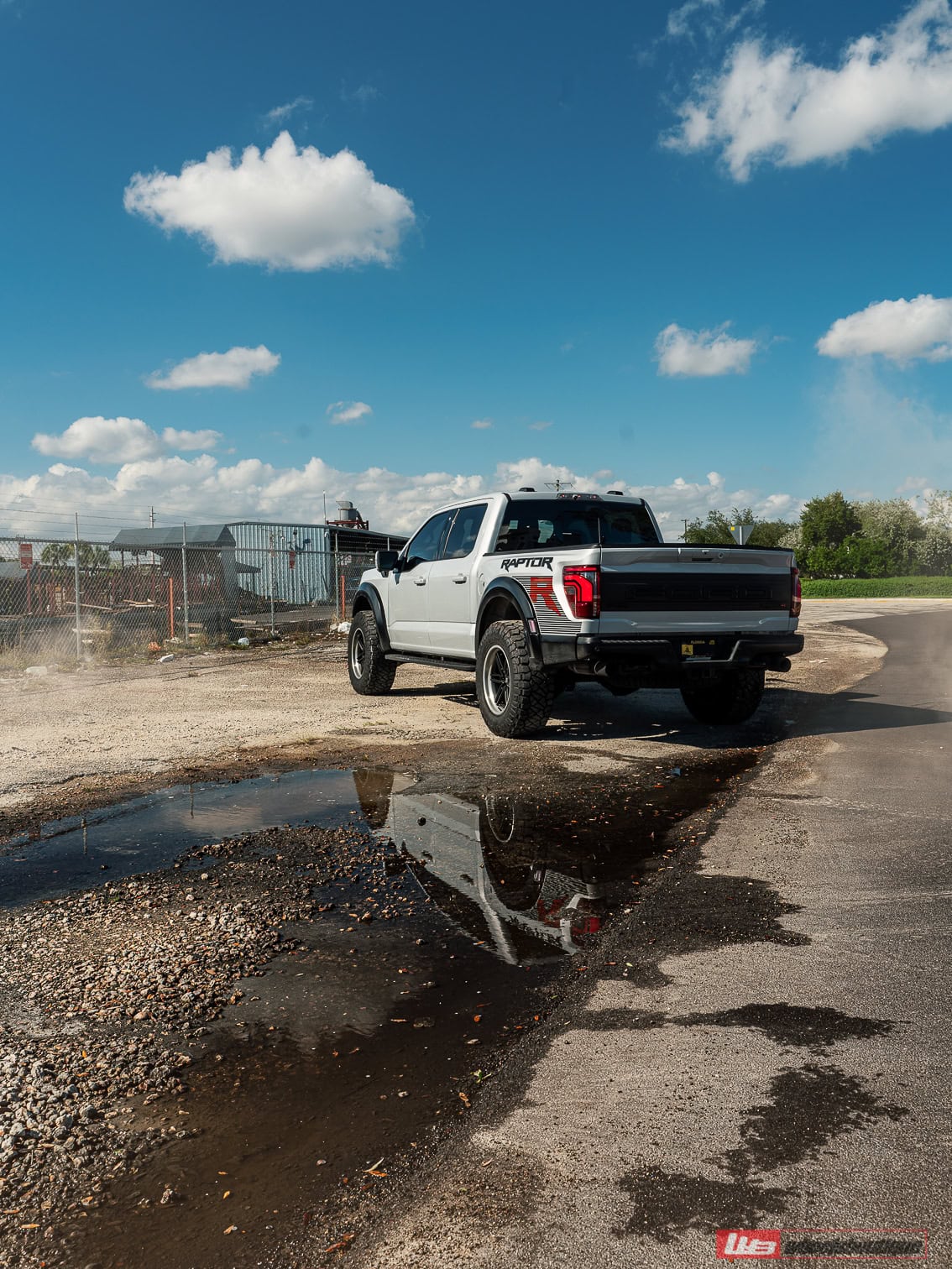 Photo 23 of Ford F150 Raptor R | Space White Metallic | on ANRKY AN36 | Satin Black