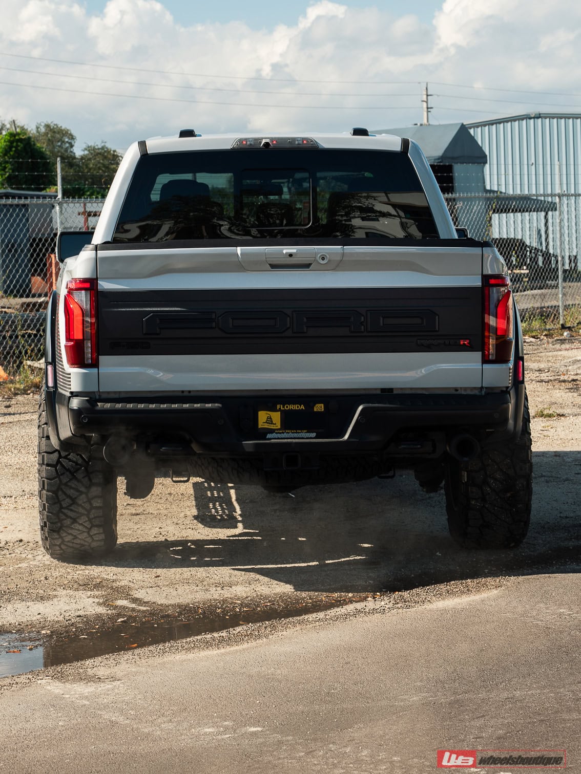 Photo 24 of Ford F150 Raptor R | Space White Metallic | on ANRKY AN36 | Satin Black