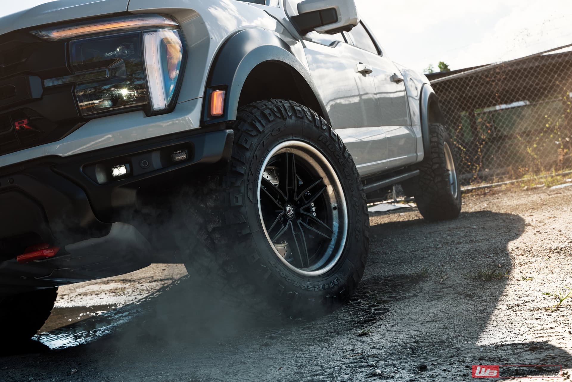 Photo 26 of Ford F150 Raptor R | Space White Metallic | on ANRKY AN36 | Satin Black