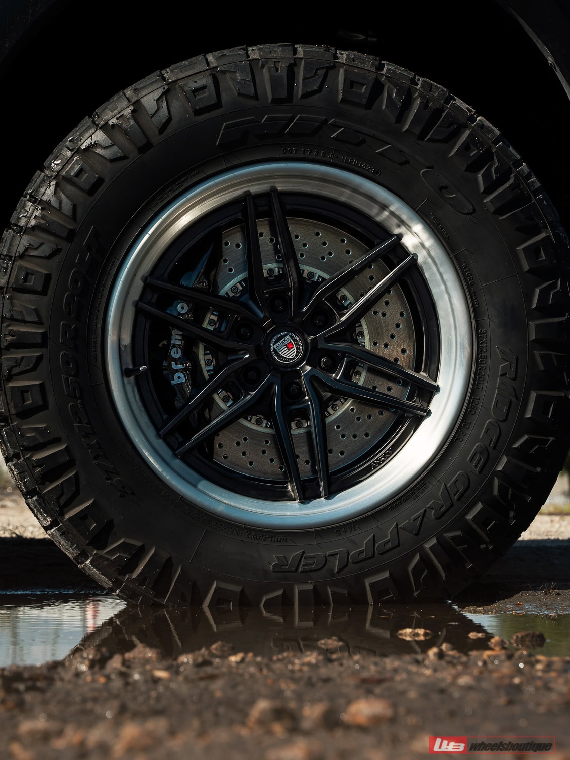 Ford F150 Raptor R | Space White Metallic | on ANRKY AN36-O | Satin Black