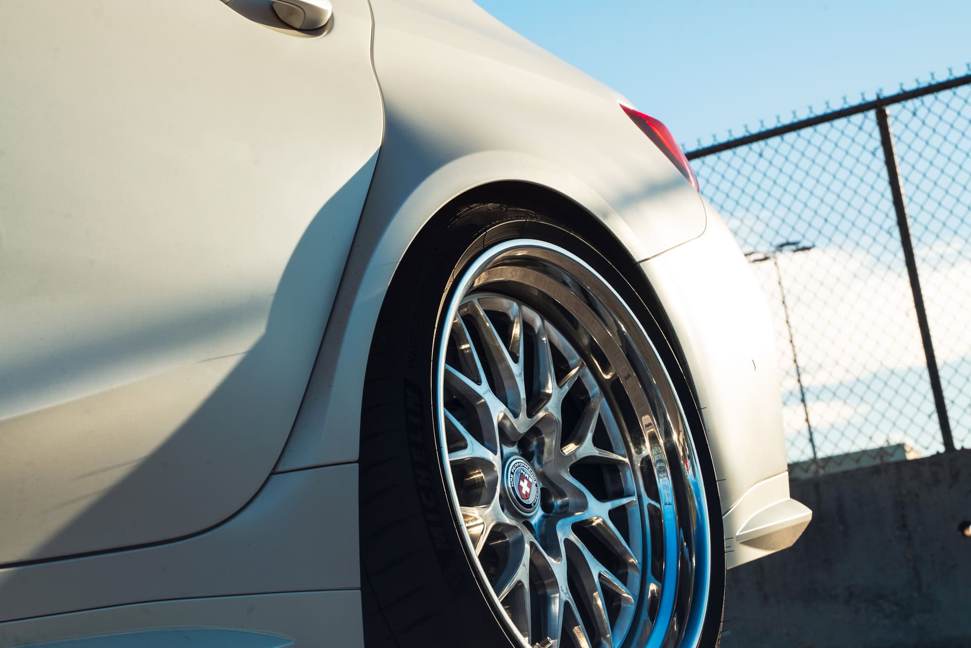 BMW G80 M3 | Alpine White | on HRE 520 FMR | Brushed Clear