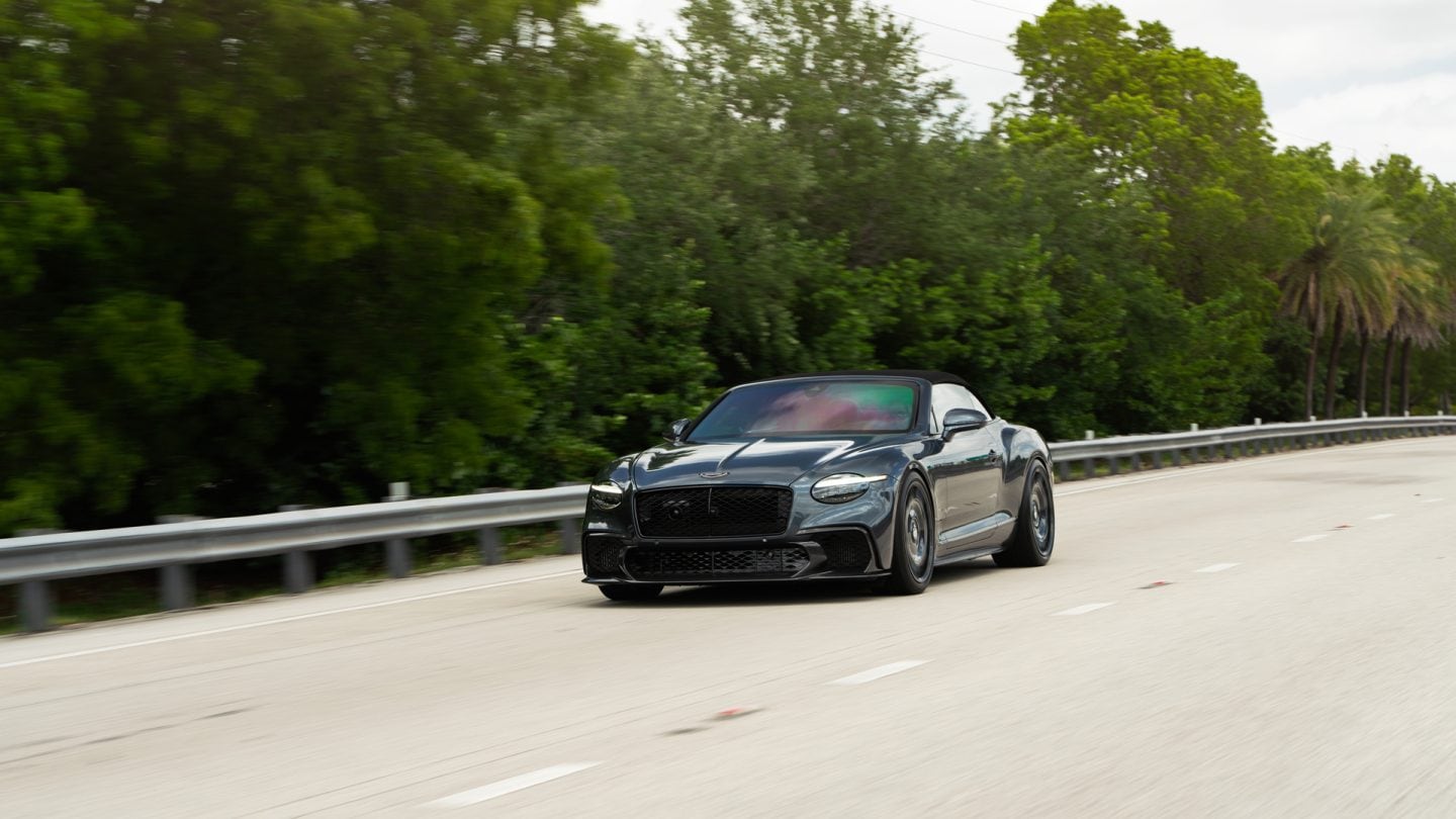 Bentley Continental GTC on ANRKY Wheels RF-177