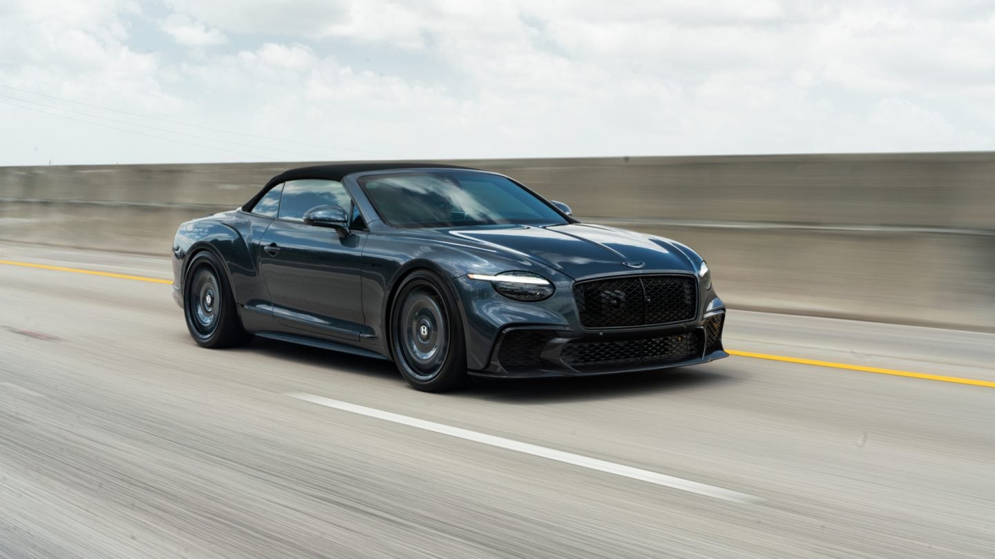 Bentley Continental GTC on ANRKY Wheels RF-177