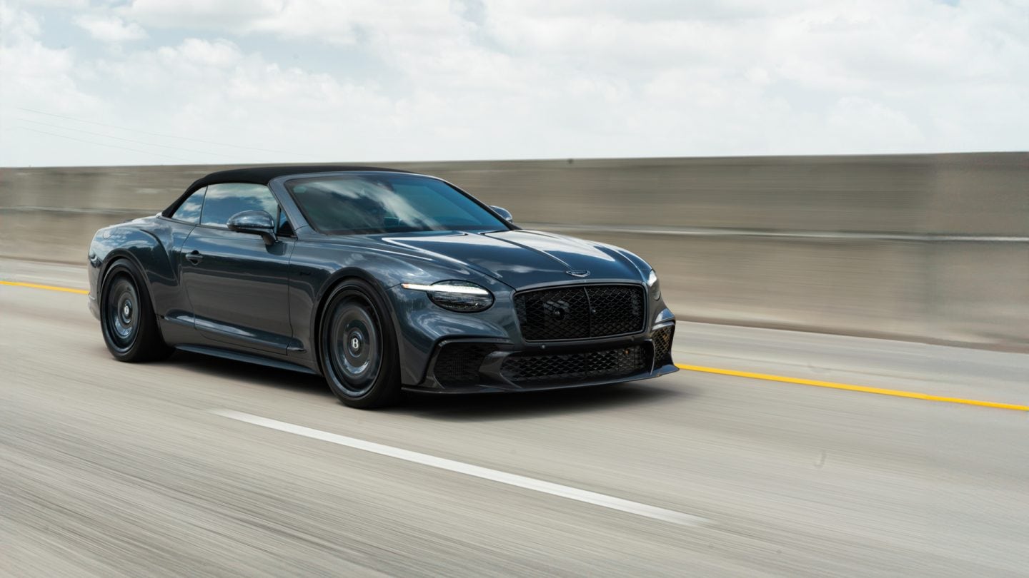 Bentley Continental GTC on ANRKY Wheels RF-177