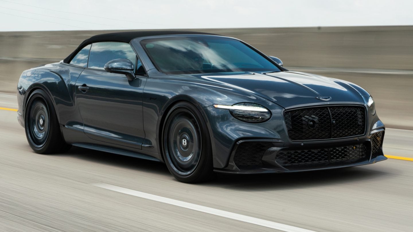 Bentley Continental GTC on ANRKY Wheels RF-177