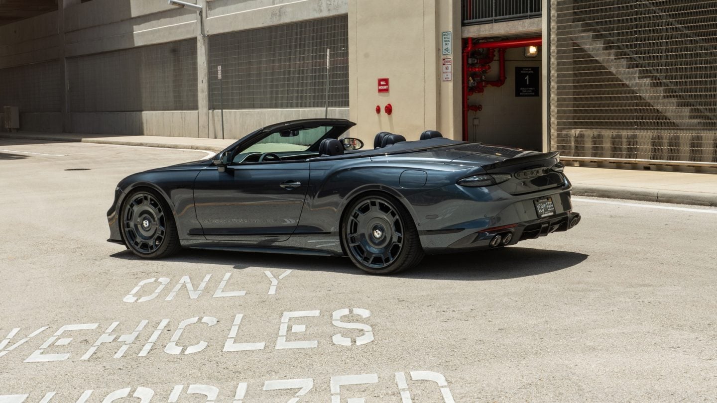 Bentley Continental GTC on ANRKY Wheels RF-177